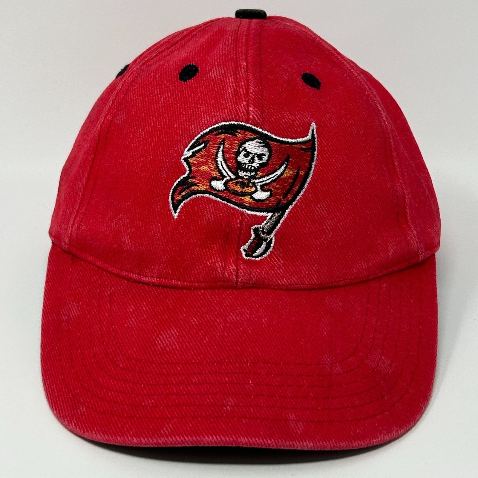 Other Vintage 90s Tampa Bay Buccaneers Hat Cap Red Bleach Spotted Size ONE SIZE - 9 Thumbnail