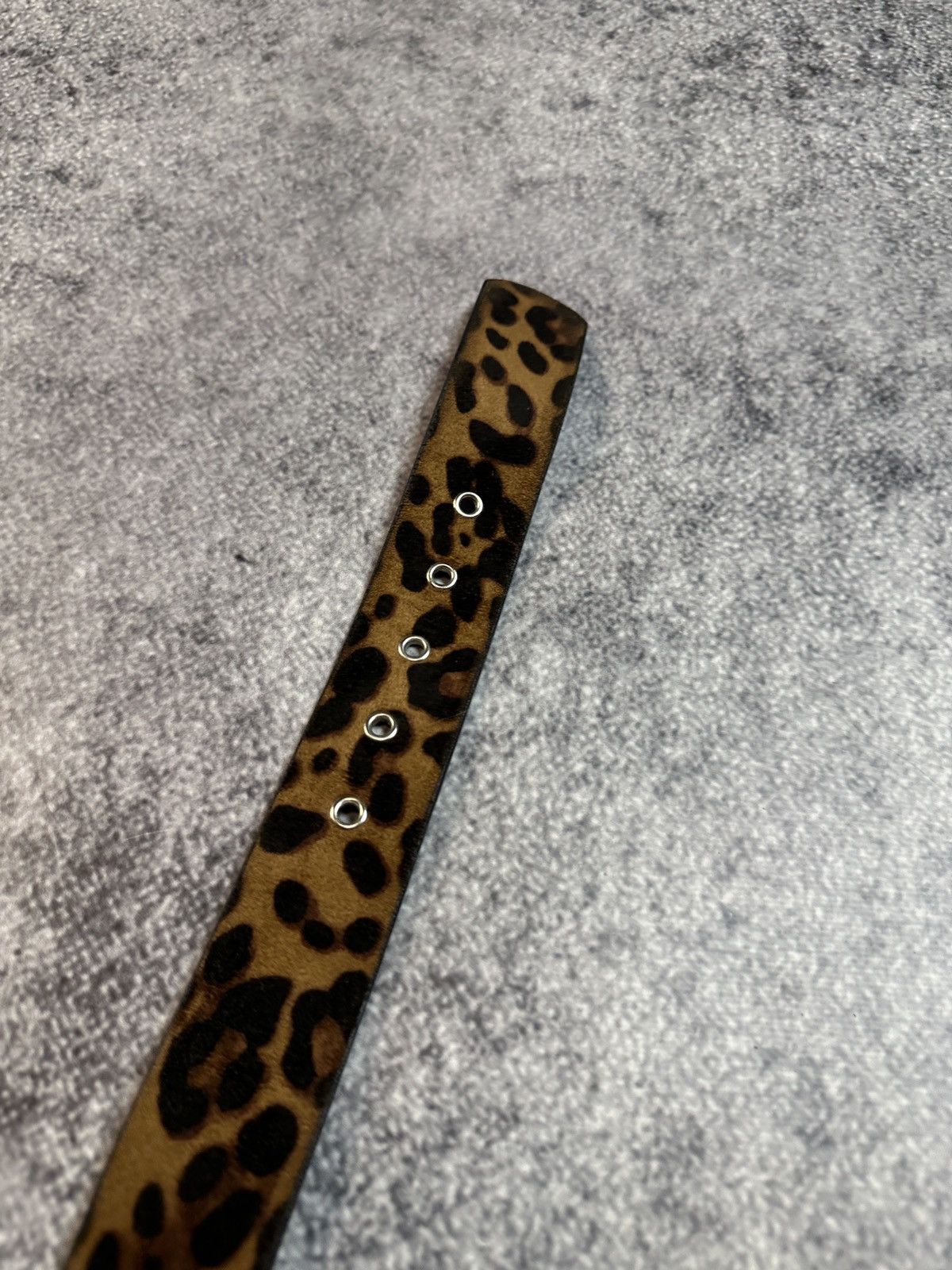 Other Y2K Leopard Belts Rare Streetwear Avant Garde Style USA VTg Size ONE SIZE - 3 Thumbnail
