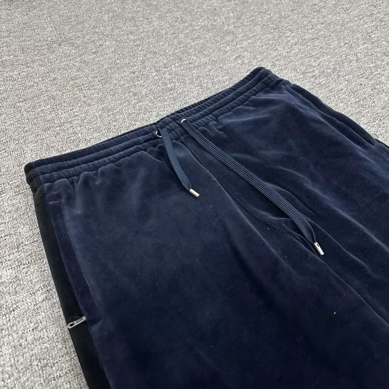 Gucci Gucci Sise M Show style embroidered blue velvet trousers s Size US 32 / EU 48 - 3 Thumbnail