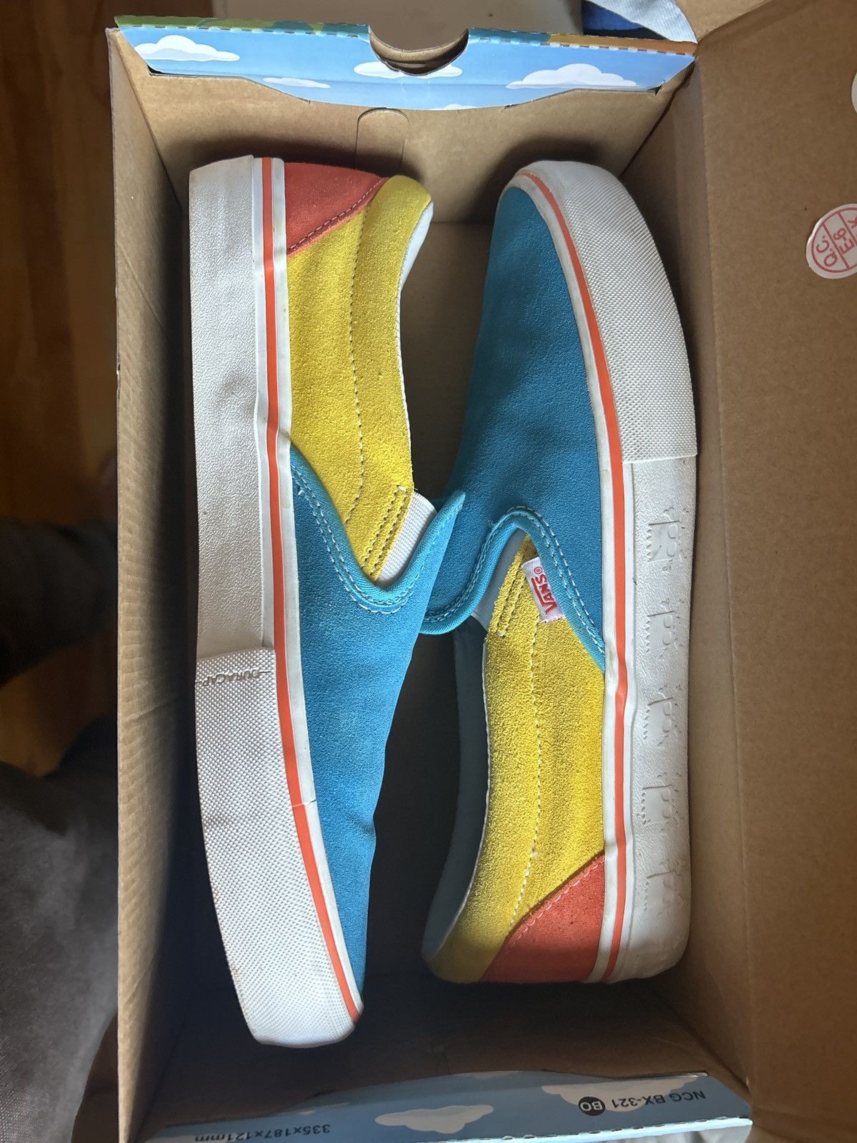 The Simpsons × Vans Bart Simpson Slip-on Vans Size US 11 / EU 44 - 1 Thumbnail