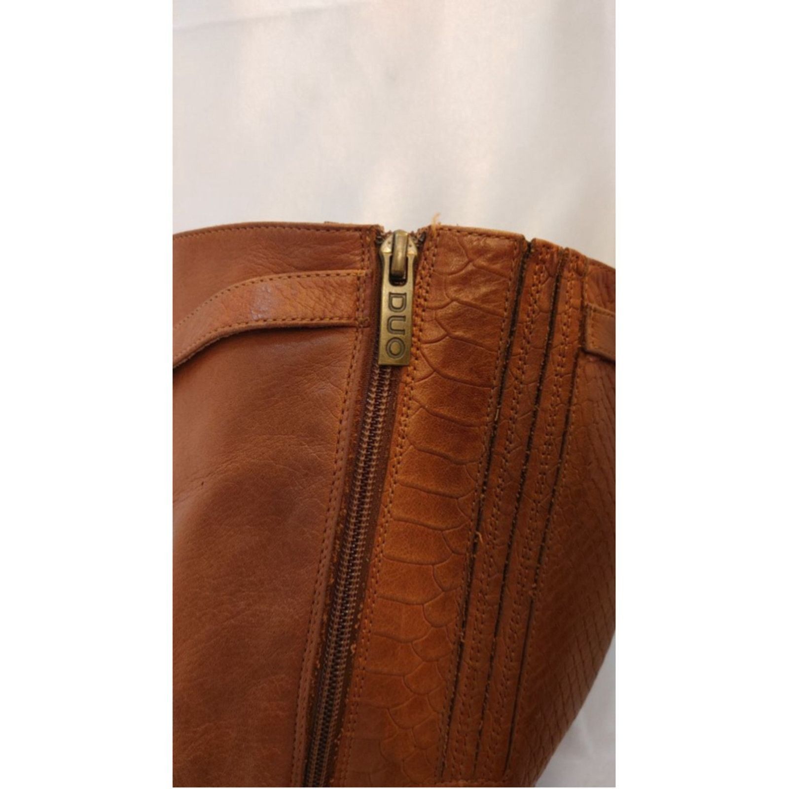 Doublewood DuoBoots Haltham Leather Boots Adjustable Calf Strap Size 39 Size US 8.5 / IT 38.5 - 4 Thumbnail
