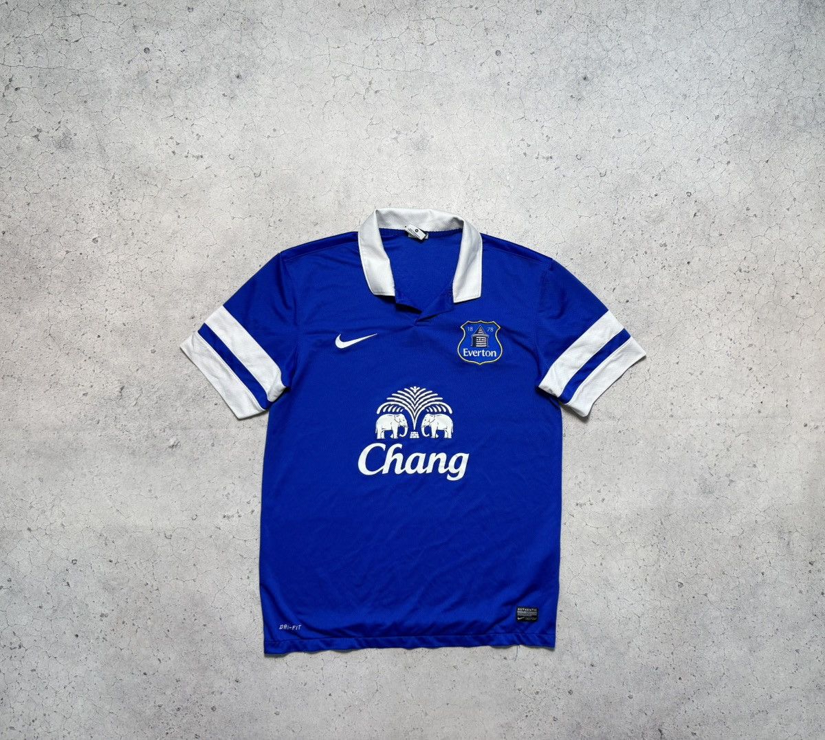 Nike Nike FC Everton 2013/2014 Vintage Soccer Jersey Size US M / EU 48-50 / 2 - 1 Thumbnail
