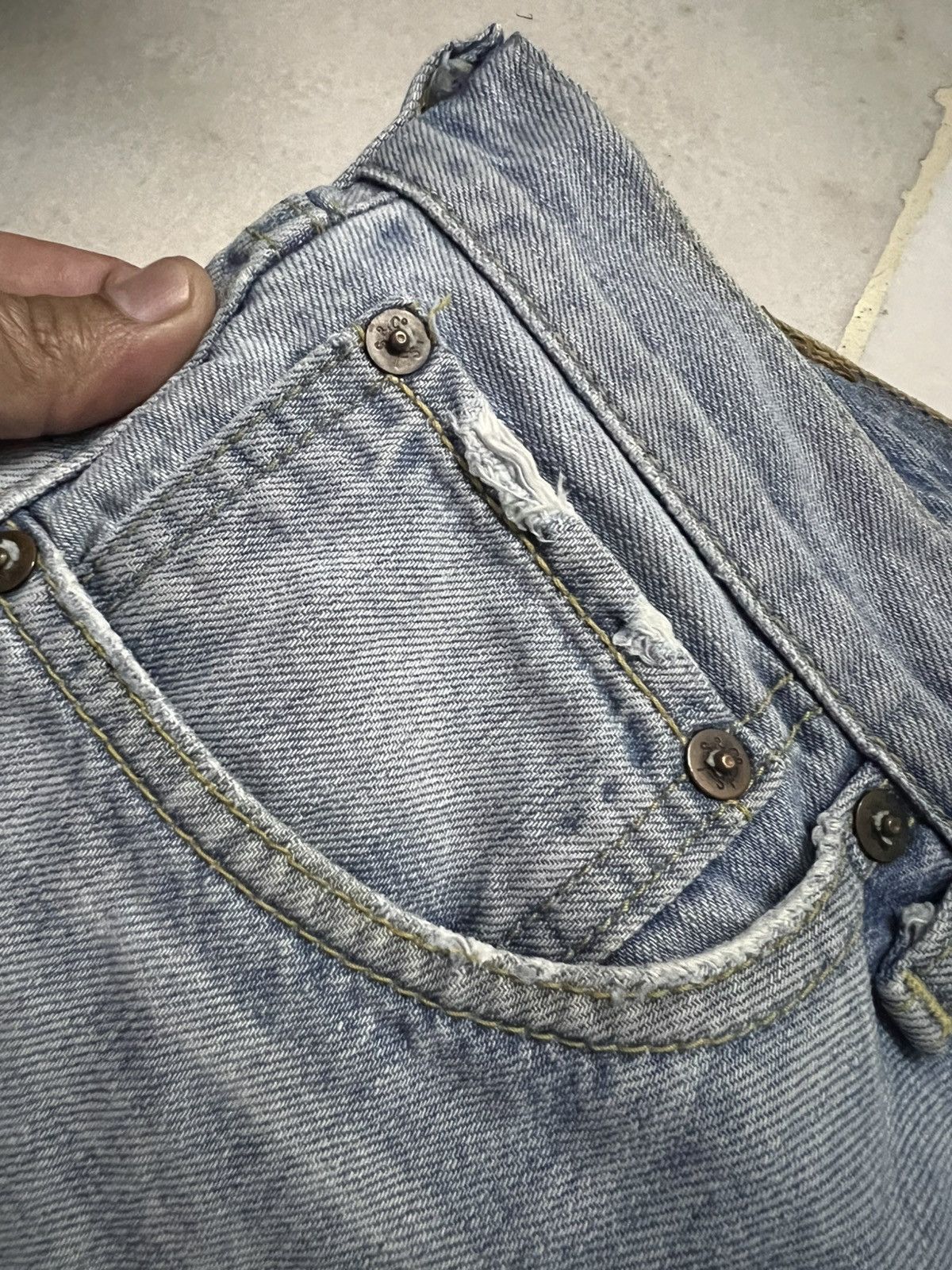 Levi's 💥90’s Vintage Levis 503 Light Wash Jeans Size US 31 - 13 Thumbnail