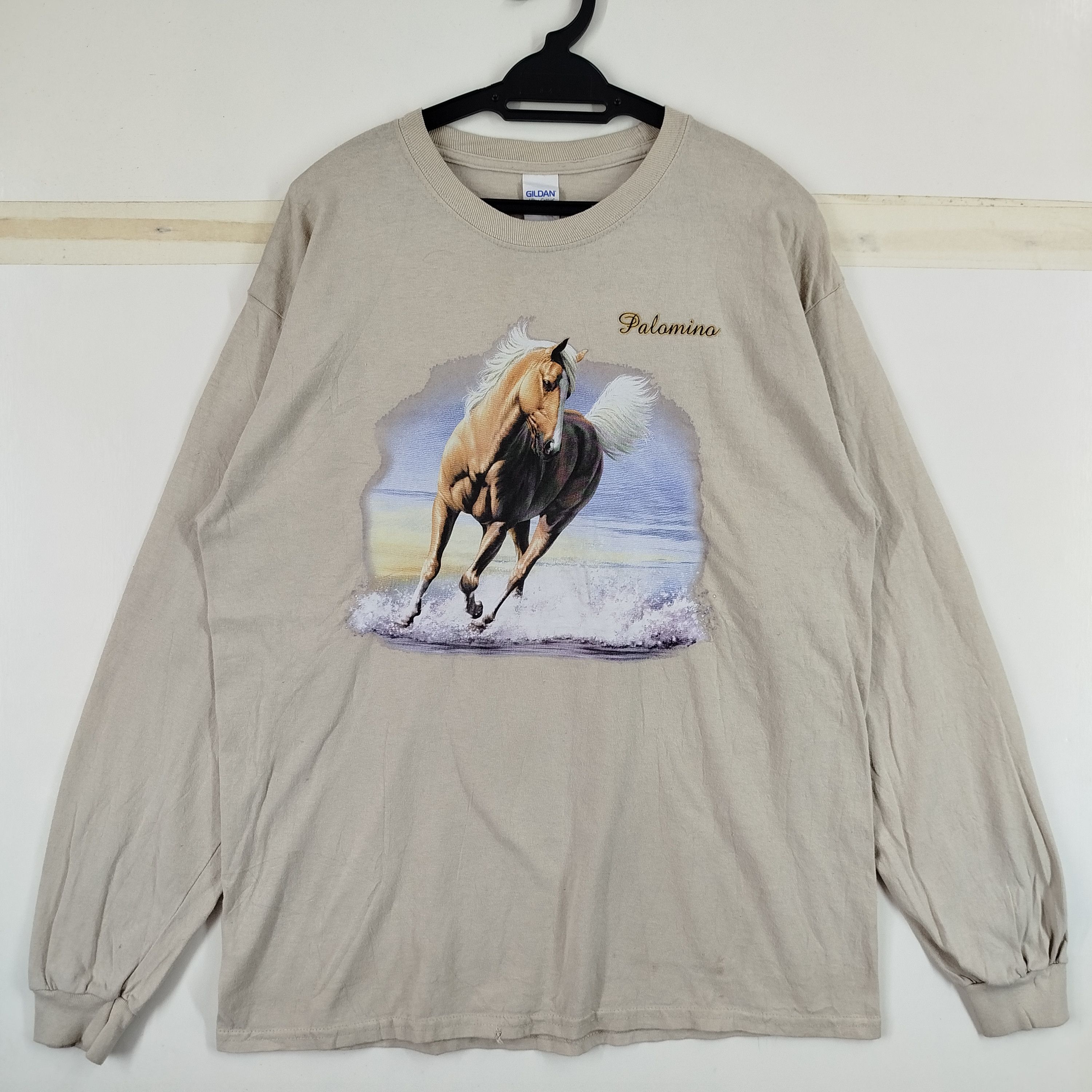 Gildan × Habitat Palomina Big Horse Print Cool Design Size US L / EU 52-54 / 3 - 1 Thumbnail