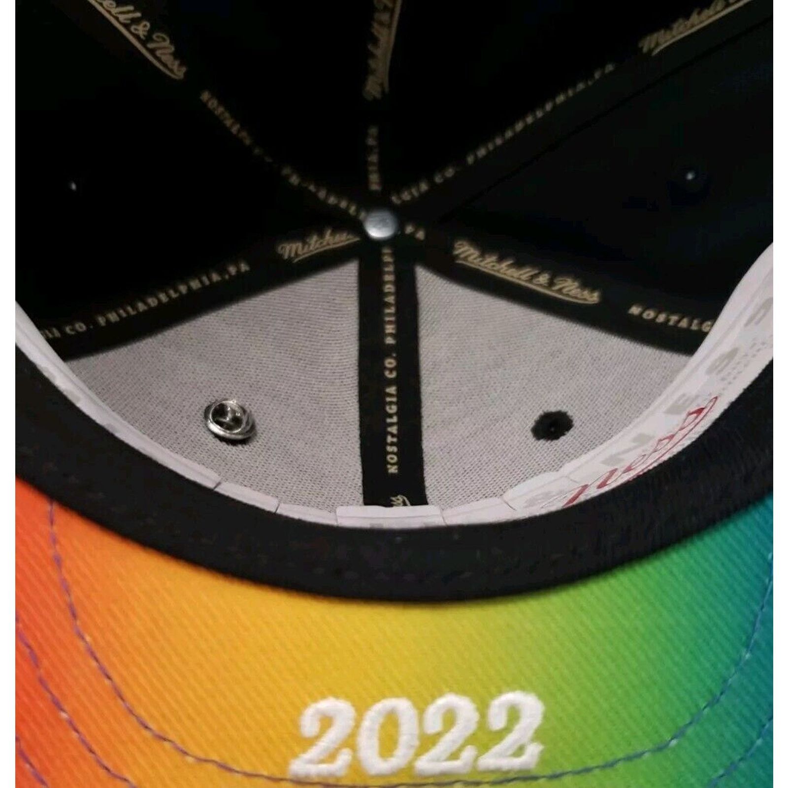Mitchell & Ness Houston Astros Hat 2022 Topps Pin Size 8 Mitchell & Ness Size ONE SIZE - 8 Thumbnail