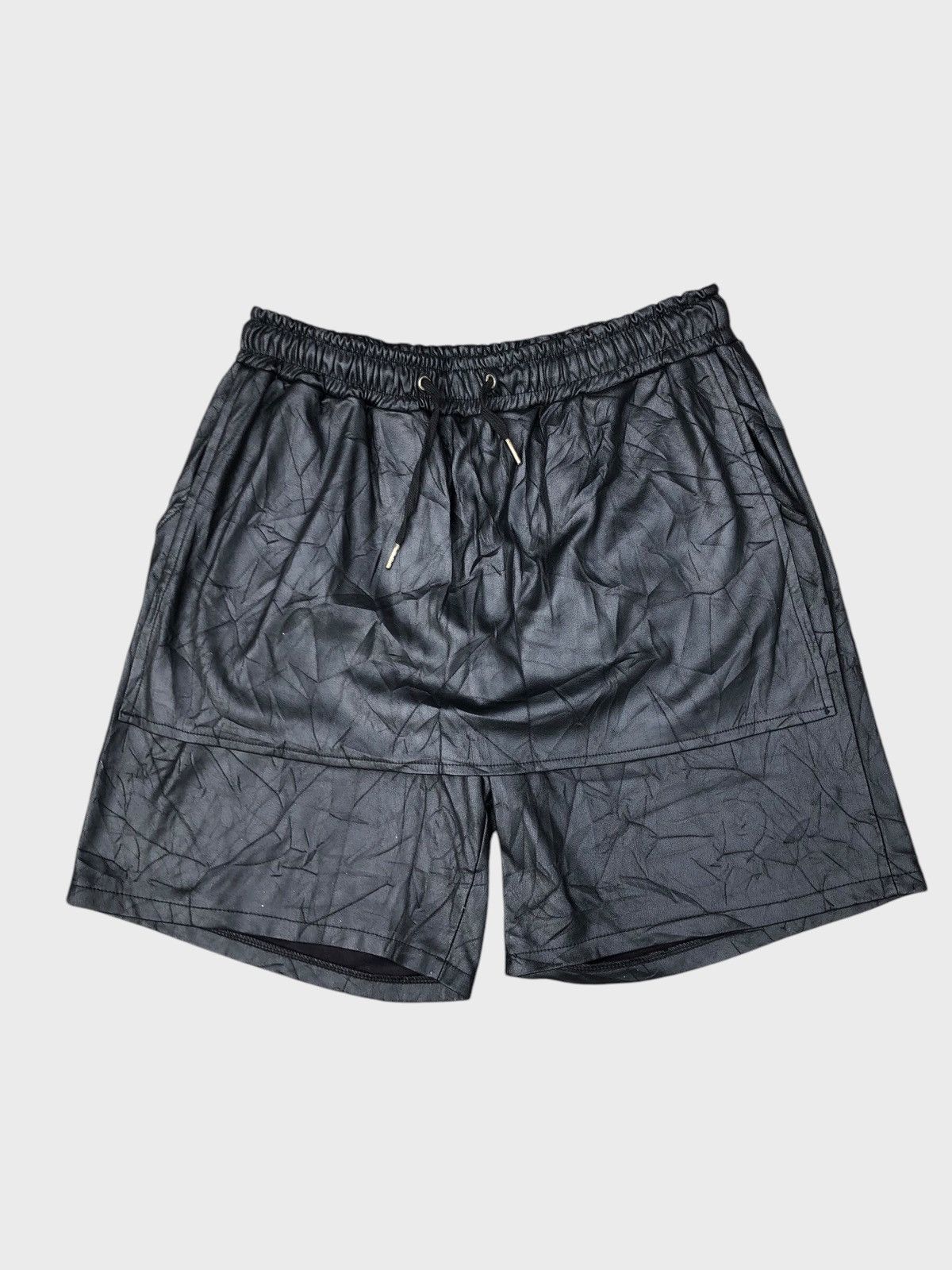 If Six Was Nine × Japanese Brand × Le Grande Bleu (L.G.B.) Vintage Legenda Short + Skirt Style Leather Pant Size US 30 / EU 46 - 1 Thumbnail