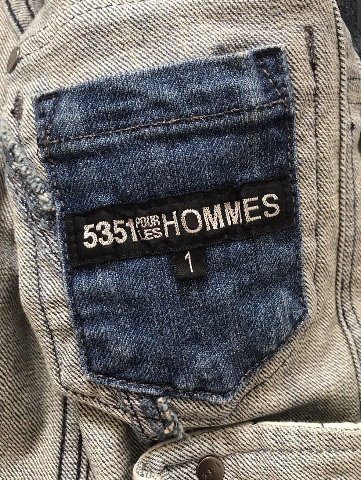 5351 POUR LES HOMMES JAPANESE BRAND 5351 POUR LES HOMME TRUCKER JACKET Size US S / EU 44-46 / 1 - 6 Thumbnail