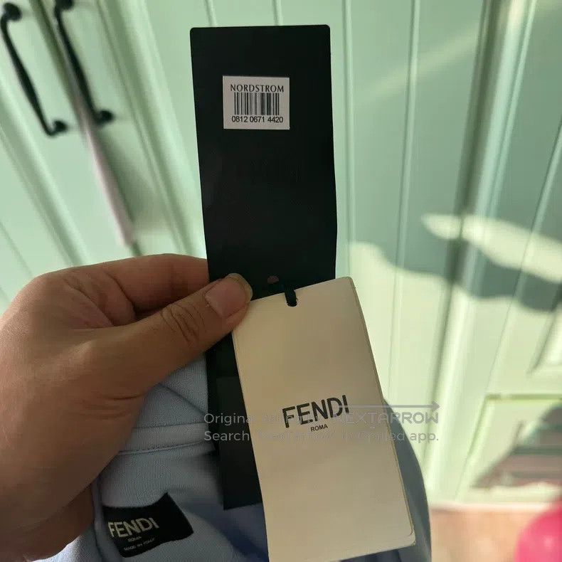 Fendi Fendi Embossed Logo Colorblock Hooded, Men's Sweatshirt, B Size US M / EU 48-50 / 2 - 7 Thumbnail