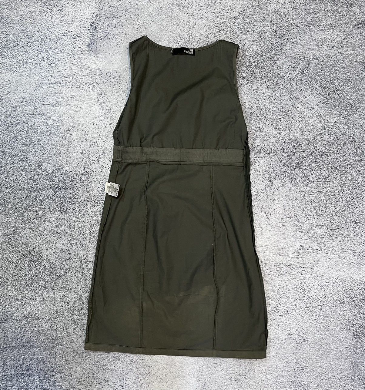 Love Moschino Love Moschino Women’s Green Beaded Dress Sleeveless I44 US8 Size M / US 6-8 / IT 42-44 - 12 Thumbnail