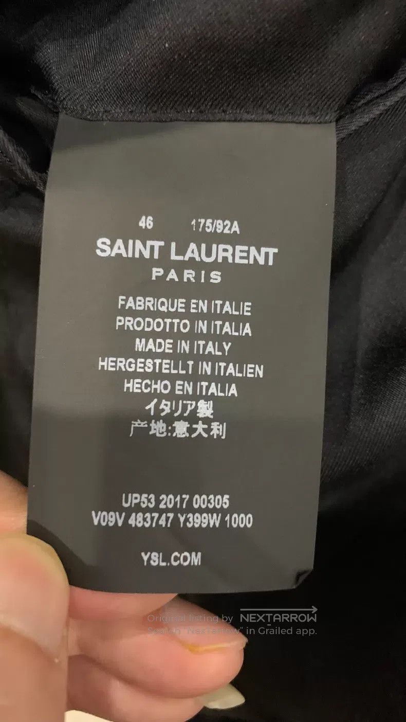 Saint Laurent Paris Saint Laurent Paris Smoking Suit Short i Size US S / EU 44-46 / 1 - 6 Thumbnail