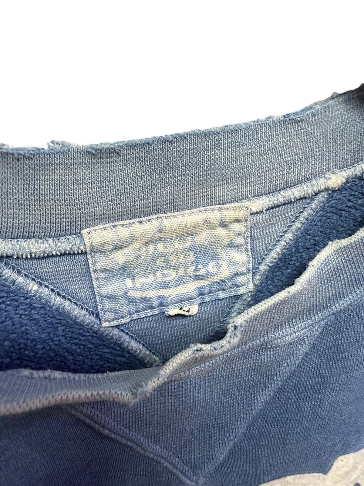 Indigo 🔥Vintage Blue Indigo Popcorn Distressed Size US M / EU 48-50 / 2 - 6 Thumbnail