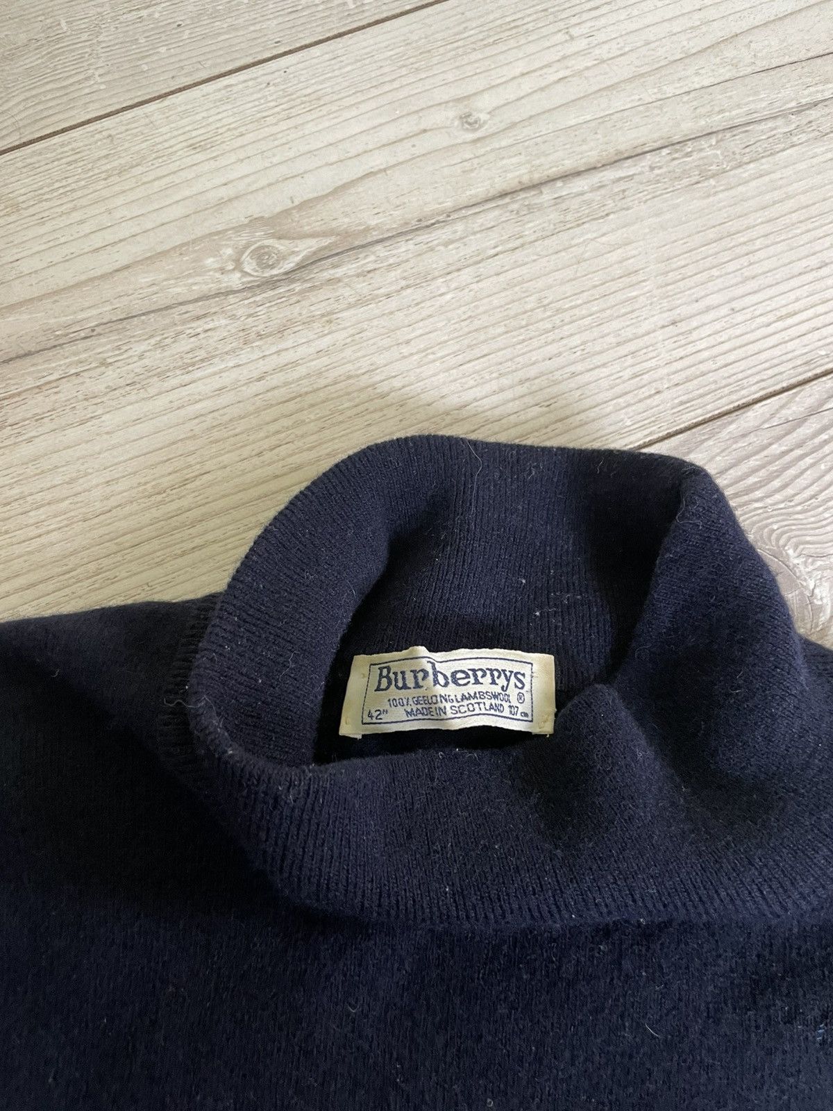 Burberry × Vintage Burberry Very Rare Wool Sweather Size US M / EU 48-50 / 2 - 11 Thumbnail