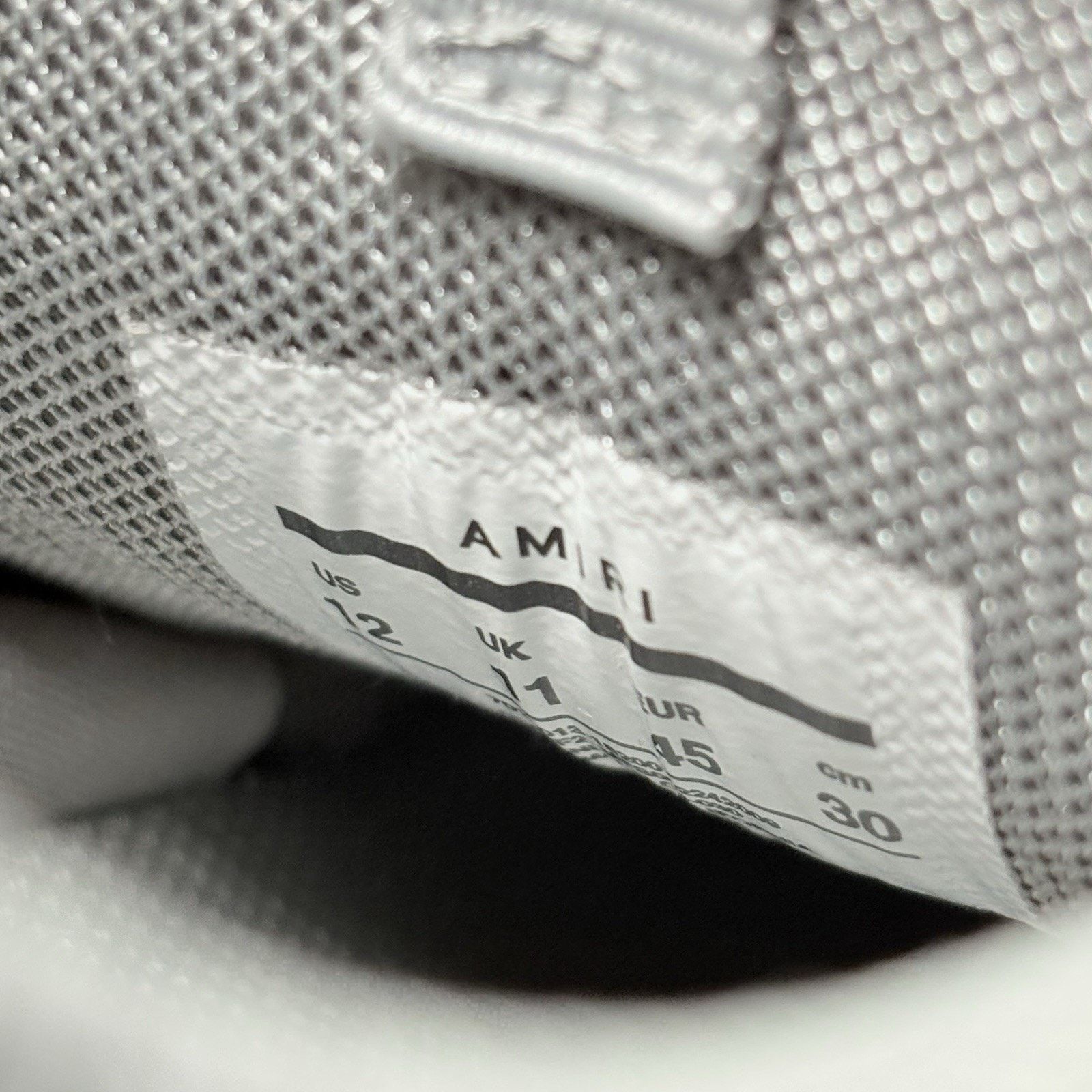 Amiri Amiri Bone Runner ' Grey ' | BRAND NEW! * 100% AUTHENTIC Size US 12 / EU 45 - 14 Thumbnail