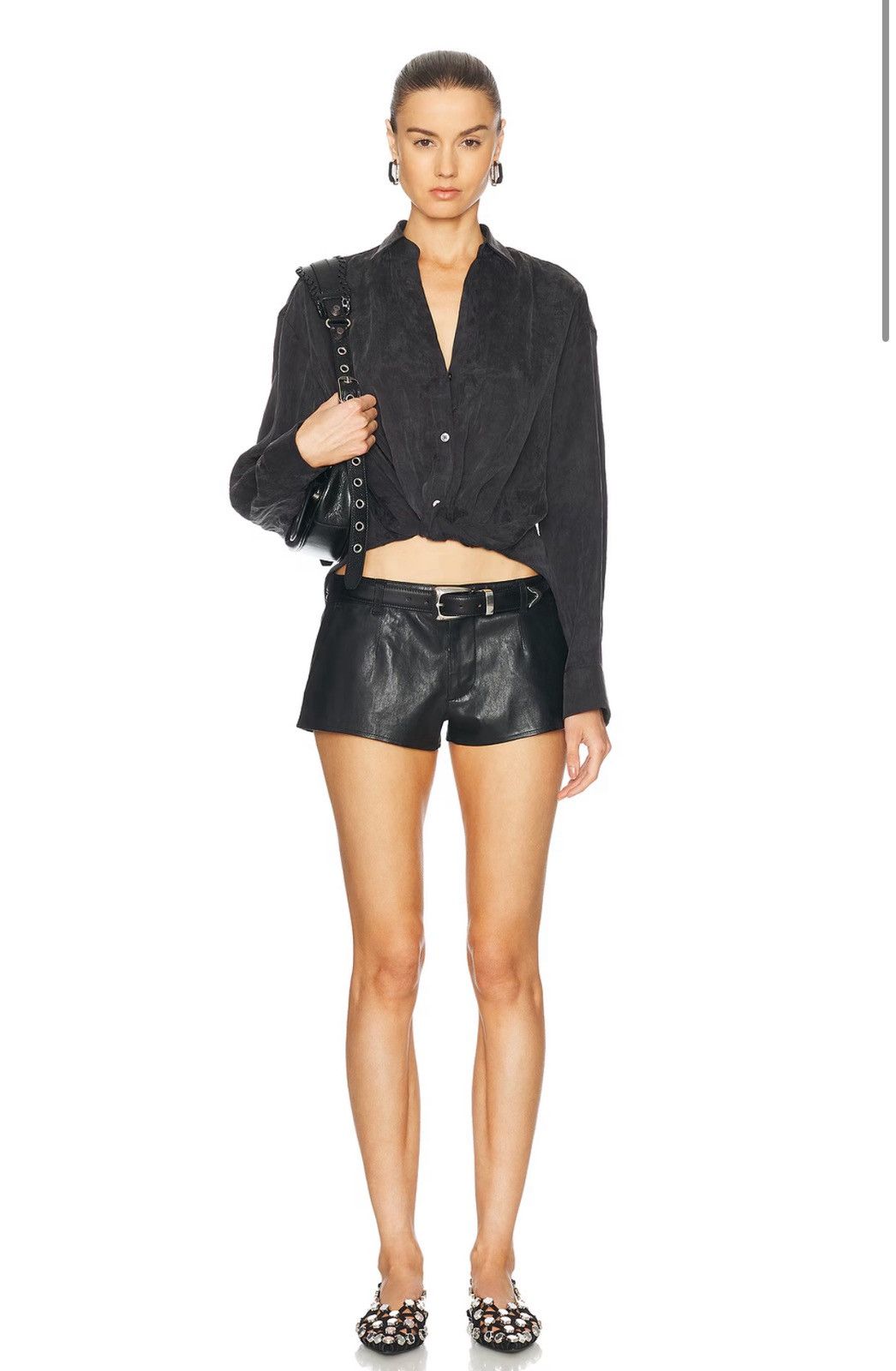R13 Twisted front shirt XS Size XS / US 0-2 / IT 36-38 - 6 Thumbnail