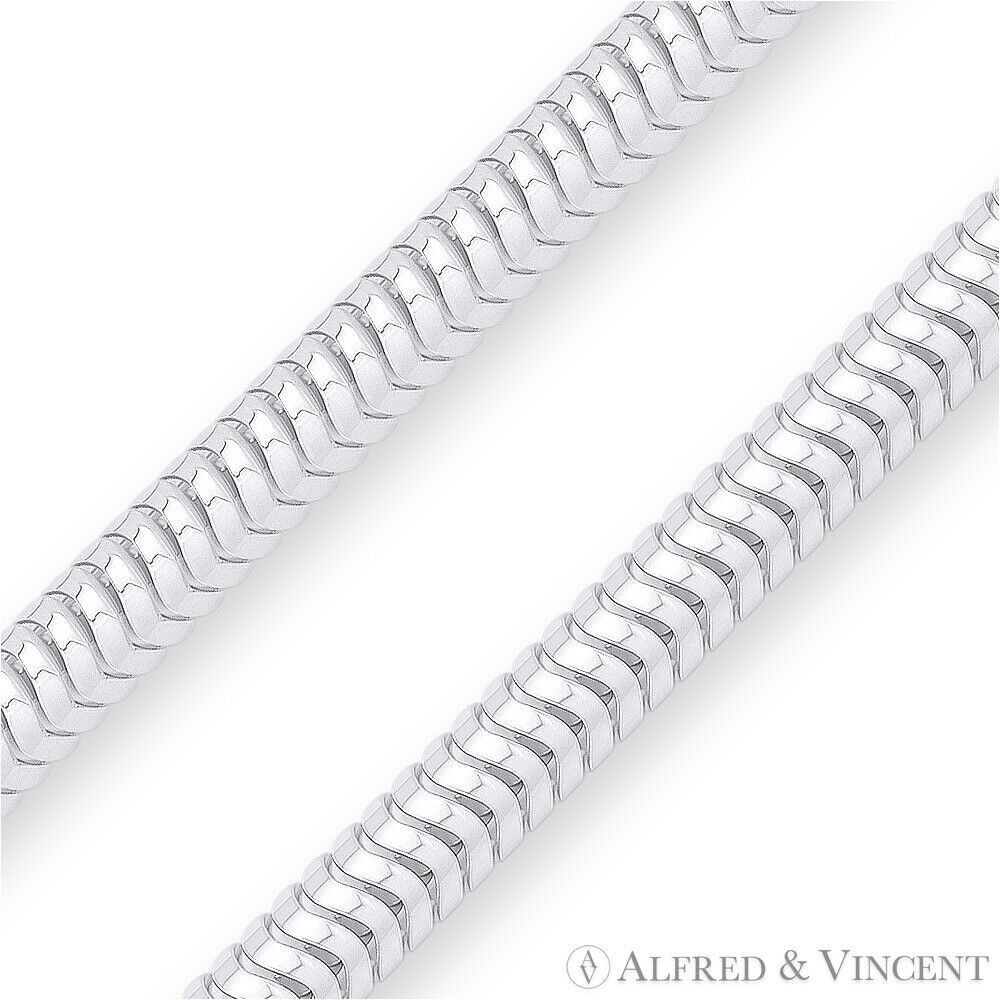 Other 3.2mm Flexible Snake Link Italian Chain Necklace Size ONE SIZE - 2 Thumbnail