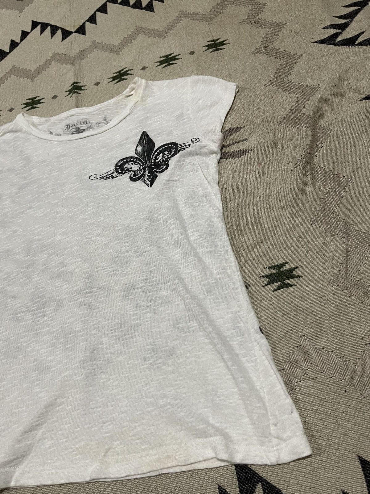If Six Was Nine 2000s JACOB FLEUR DE LIS SHIRT RARE DESIGN Size M / US 6-8 / IT 42-44 - 4 Thumbnail