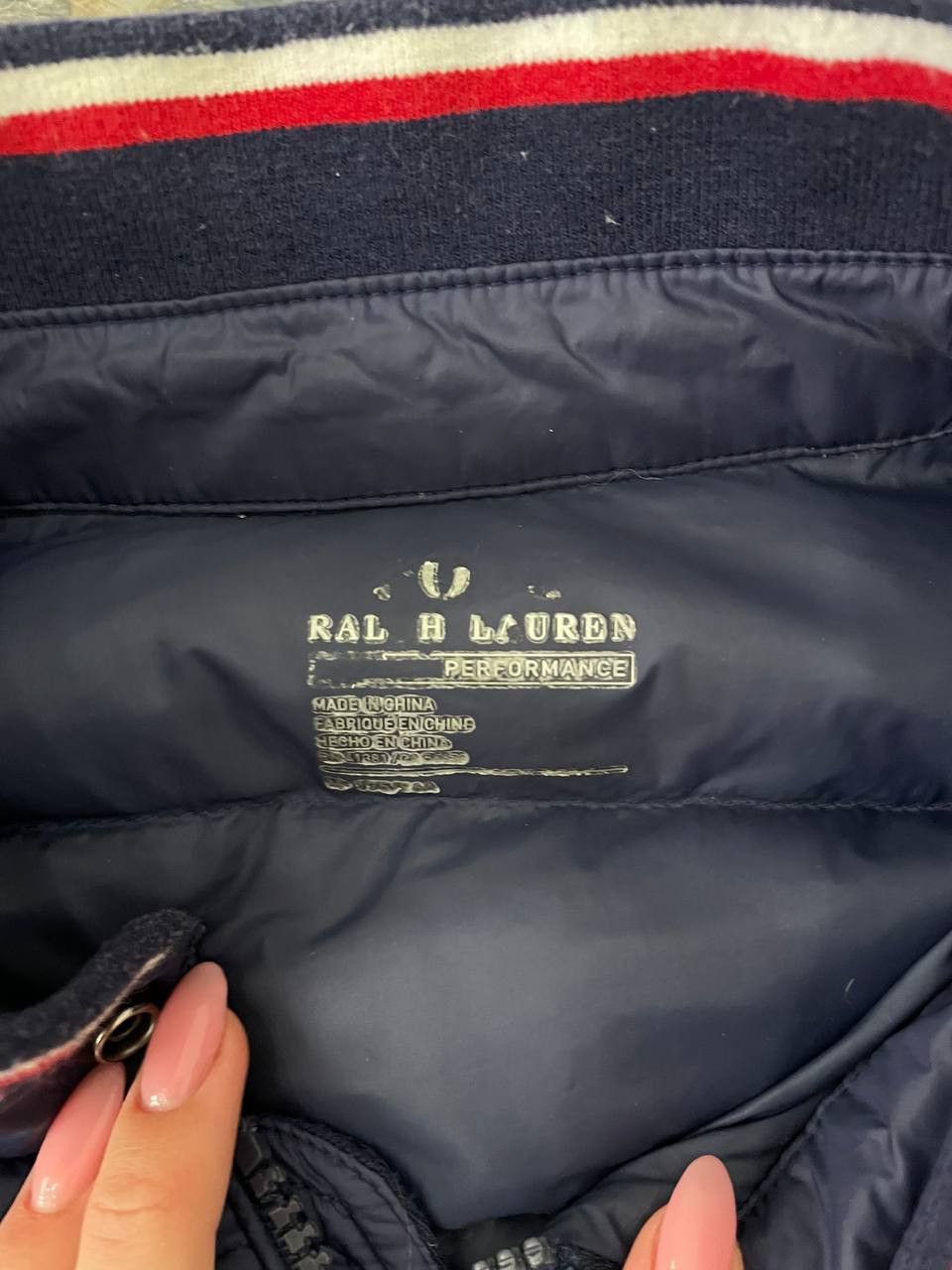 Ralph Lauren Men's Blue Bomber Jacket Ralph Lauren Size M.Down jacket Size US M / EU 48-50 / 2 - 14 Thumbnail