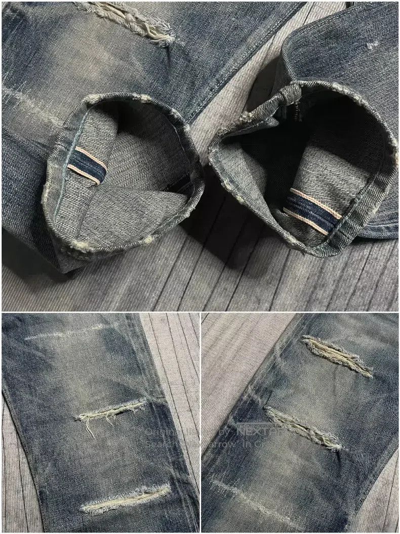 Neighborhood Neighborhood size M 19SS Cut and Destroyed King DPB Denim Size US 27 - 4 Thumbnail