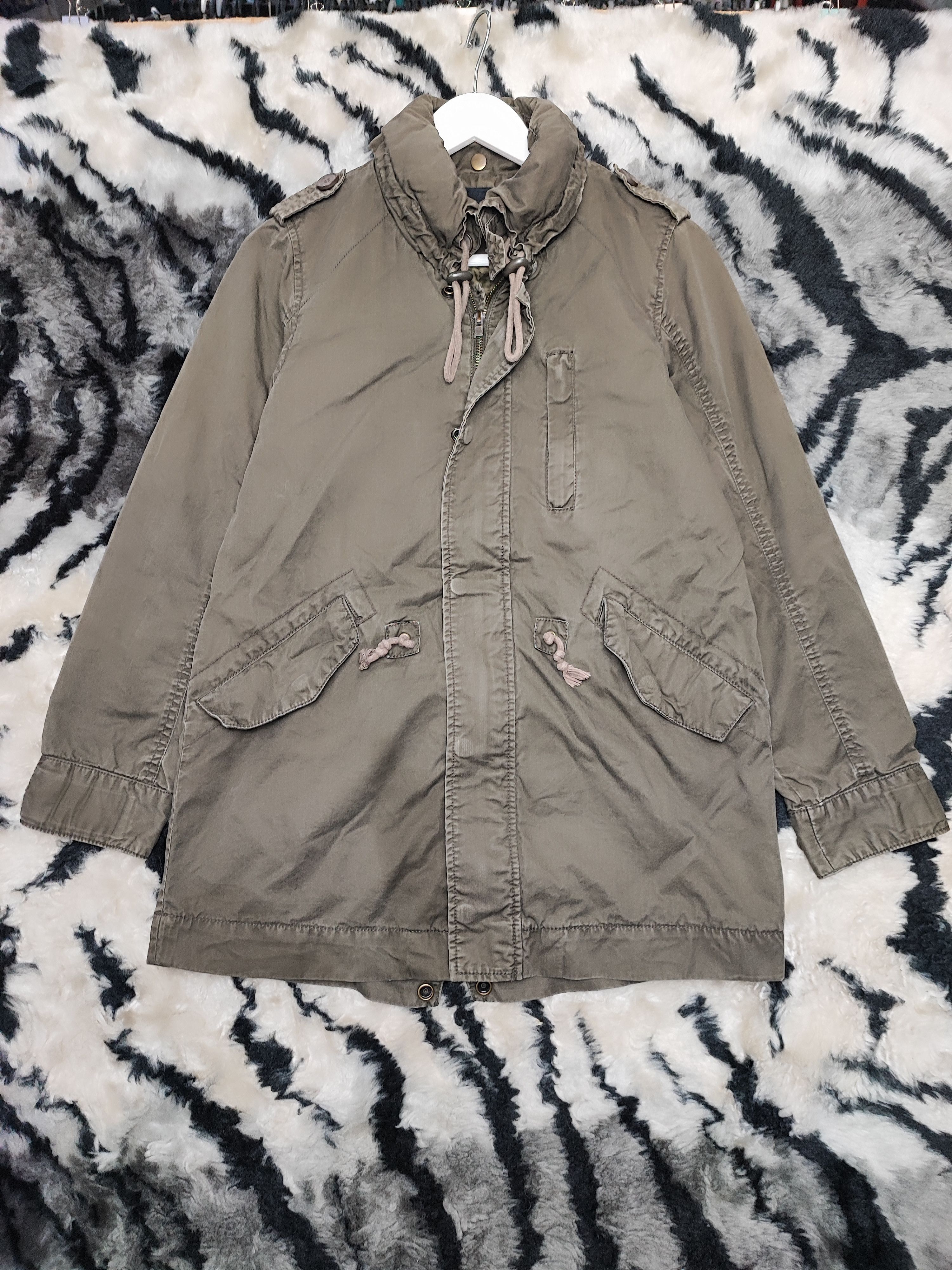 Alpha Industries Army Ugiz Parka Fishtail Bondage Jacket Hoodie Size US S / EU 44-46 / 1 - 2 Thumbnail