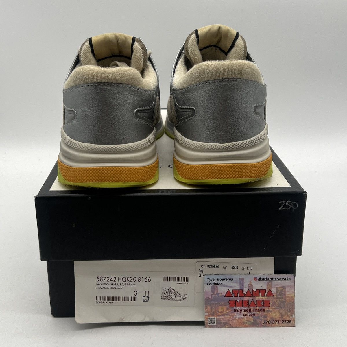 Gucci Gucci ultrapace silver metallic Size US 11 / EU 44 - 3 Thumbnail