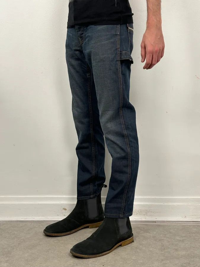 Prada AW2008 Prada Navy Faded Denim Jeans Size US 30 / EU 46 - 3 Thumbnail