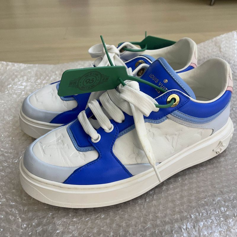 Louis Vuitton Louis Vuitton Time Out Fashion Sneakers for Women 0079 Size US 8 / IT 38 - 1 Thumbnail