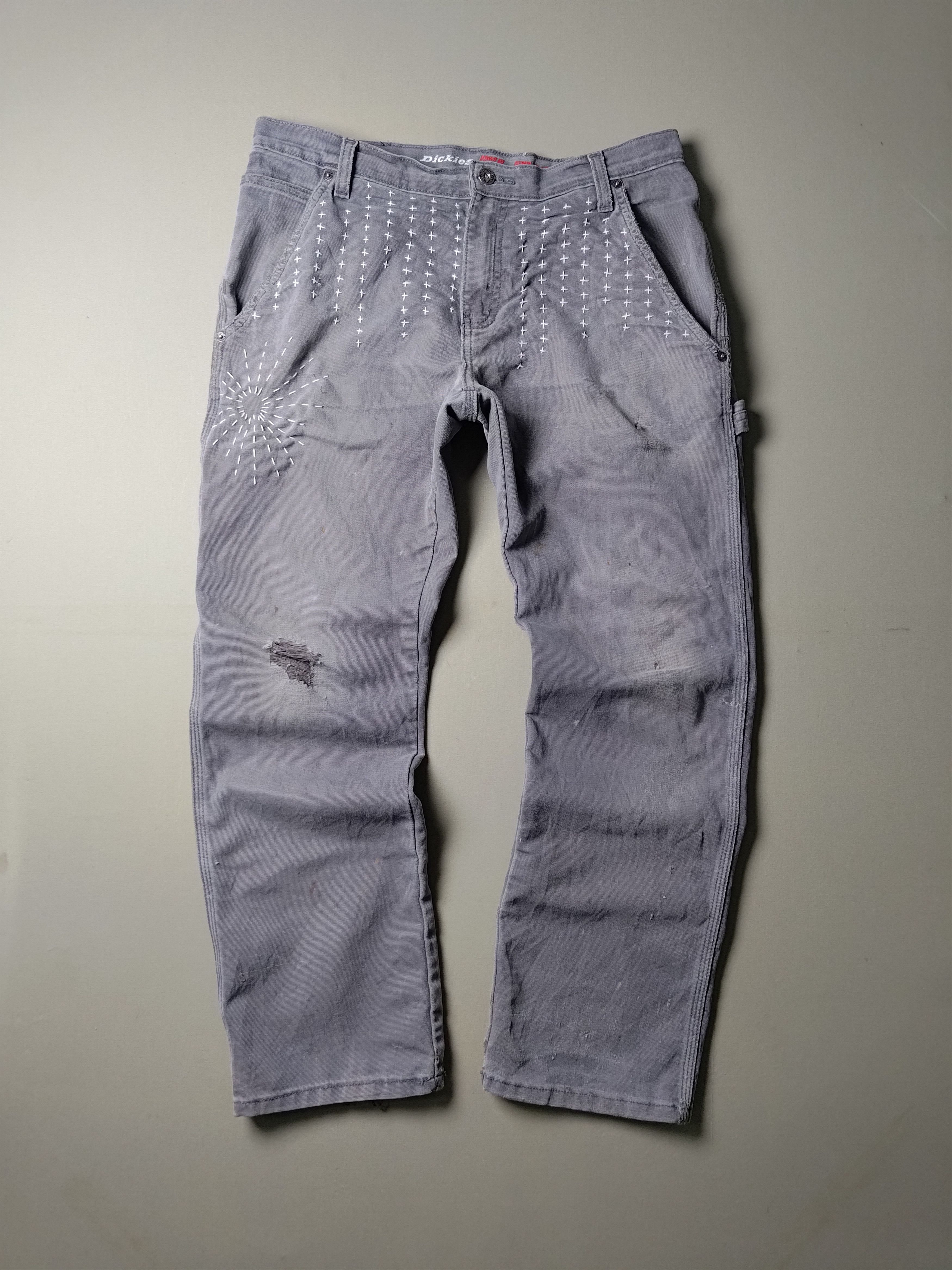 Dickies Sold Out - Dickies Carpenter - Boro Patchwork Size US 34 / EU 50 - 1 Thumbnail