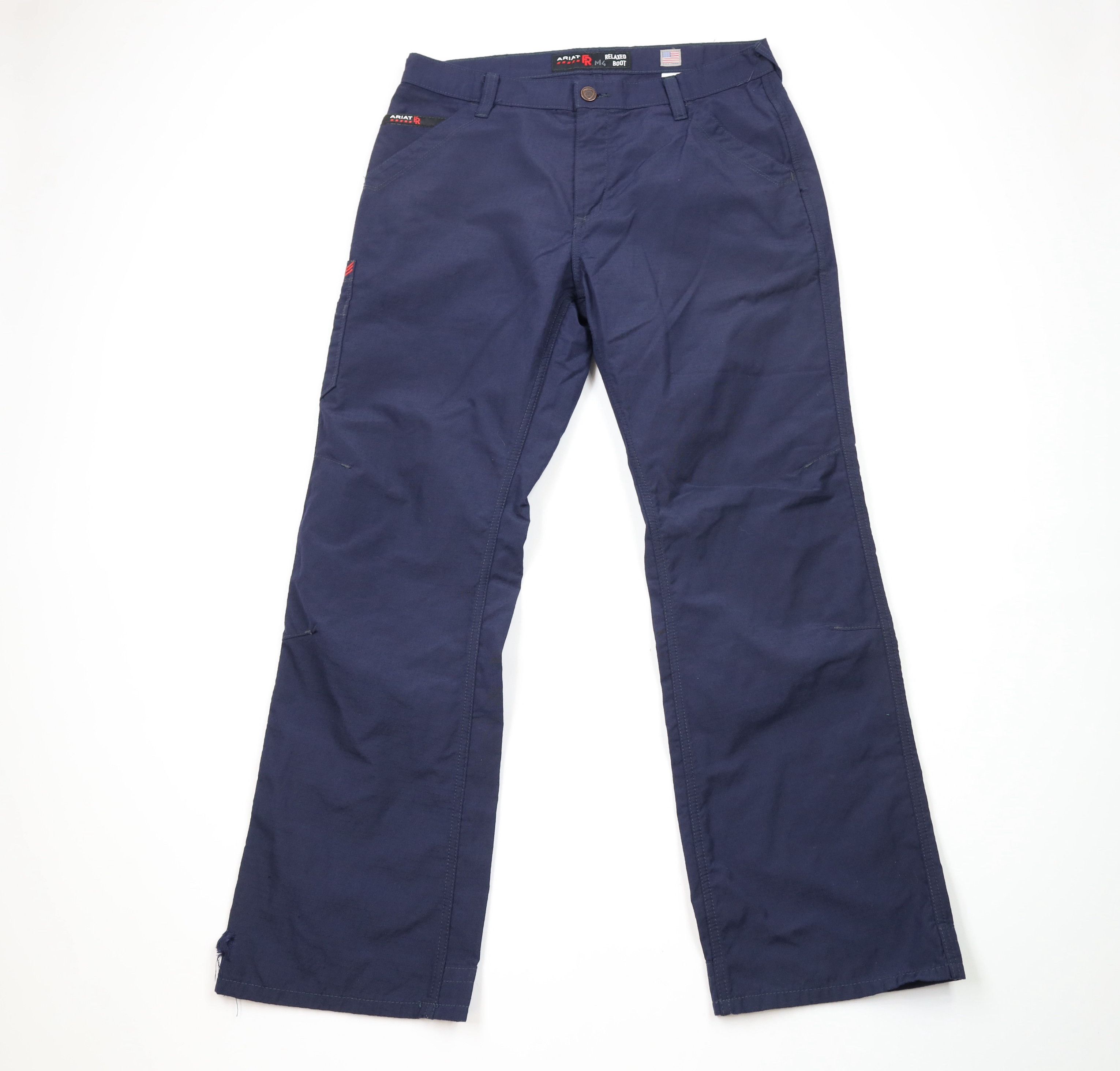 Ariat × Vintage Ariat FR Flame Resistant M7 Relaxed Boot Ripstop Pants Size US 34 / EU 50 - 1 Thumbnail
