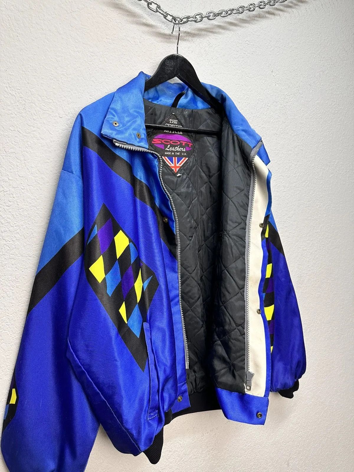 Harley Davidson Racing Jacket Moto Vodafone F1 Nascar Leather Red Bull Lucky Size US XL / EU 56 / 4 - 11 Thumbnail