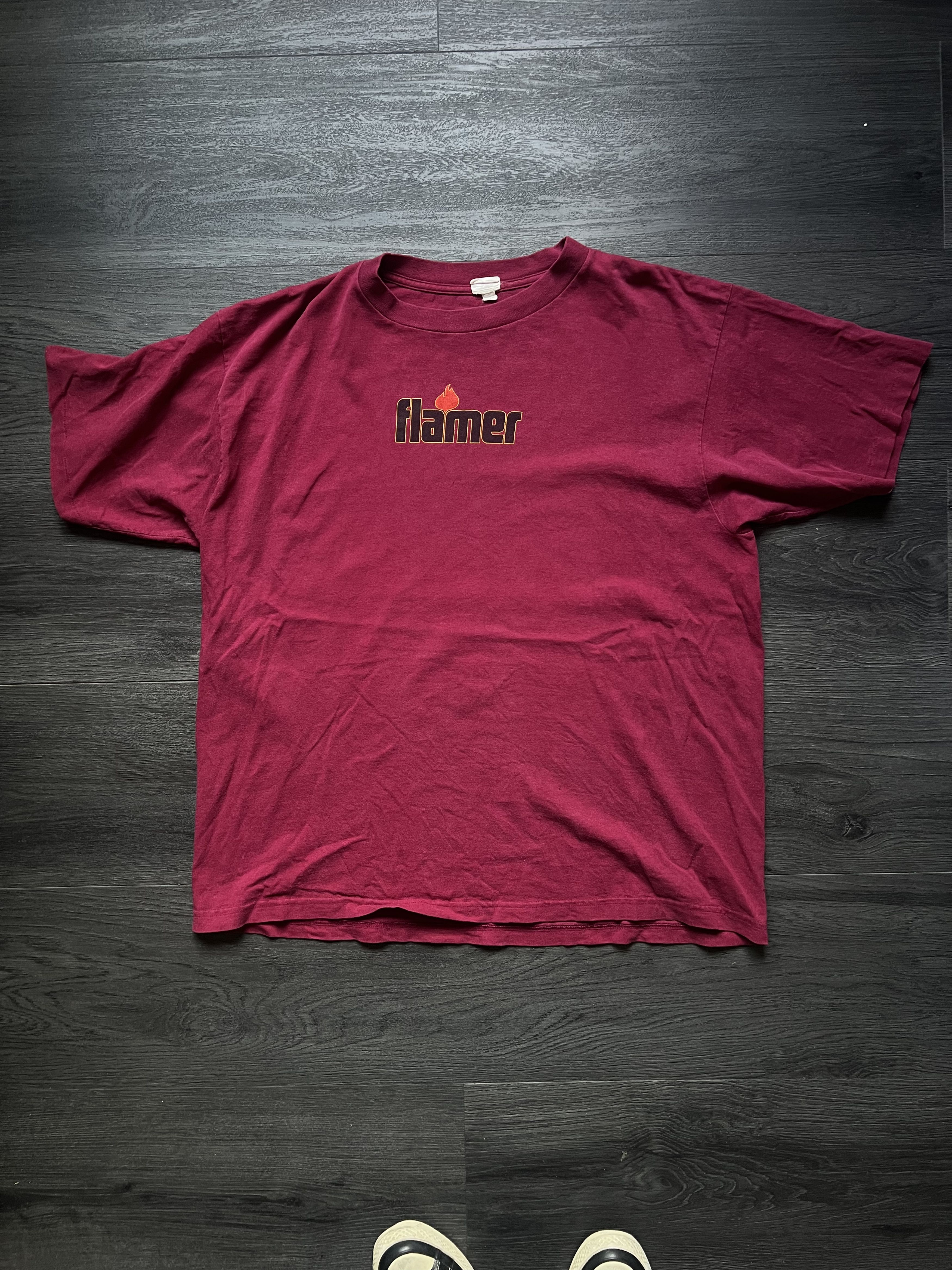 vINTAGE FLAMER SKATE SHIRT