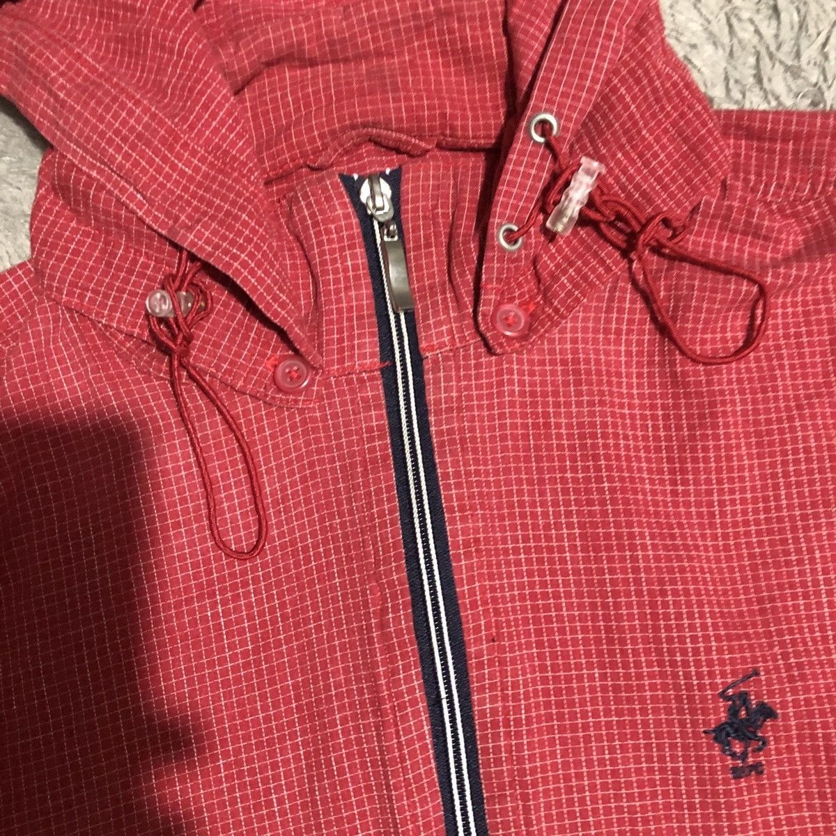 Beverly Hills Polo Club VTG BHPC ZIPER JACKET adjustable hoodie Size US L / EU 52-54 / 3 - 8 Thumbnail