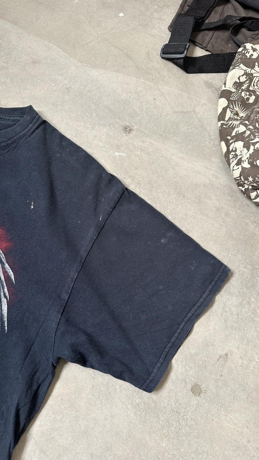Vintage VINTAGE GRIM REAPER PITBULL TEE Size US M / EU 48-50 / 2 - 3 Thumbnail