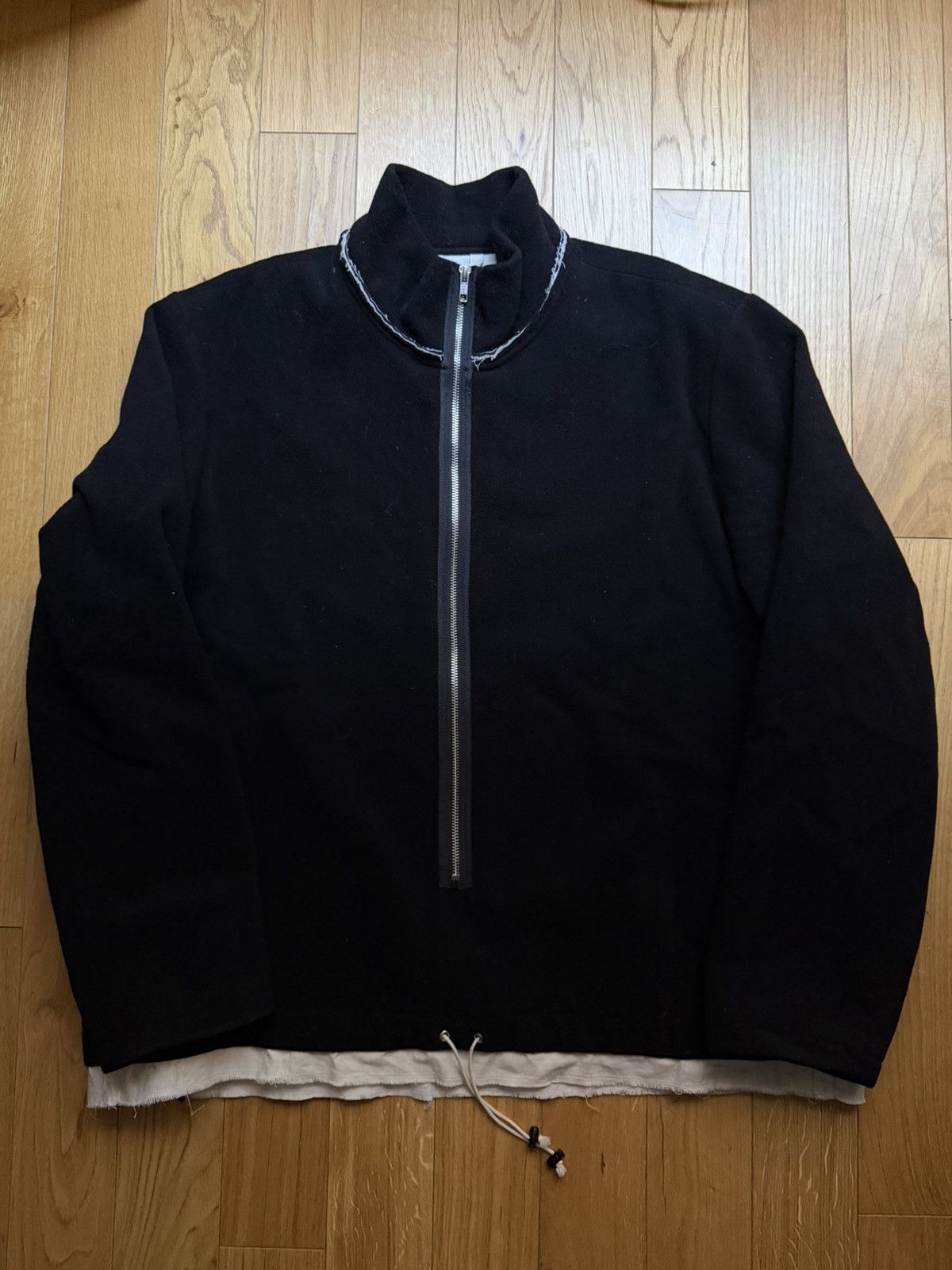 Camiel Fortgens Camiel Fortgens Anorak Fleece Zip Up in Black Size US L / EU 52-54 / 3 - 2 Thumbnail