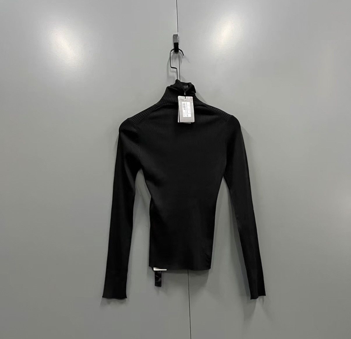 Balenciaga Balenciaga black logo collar sweater J41 Size S / US 4 / IT 40 - 2 Thumbnail