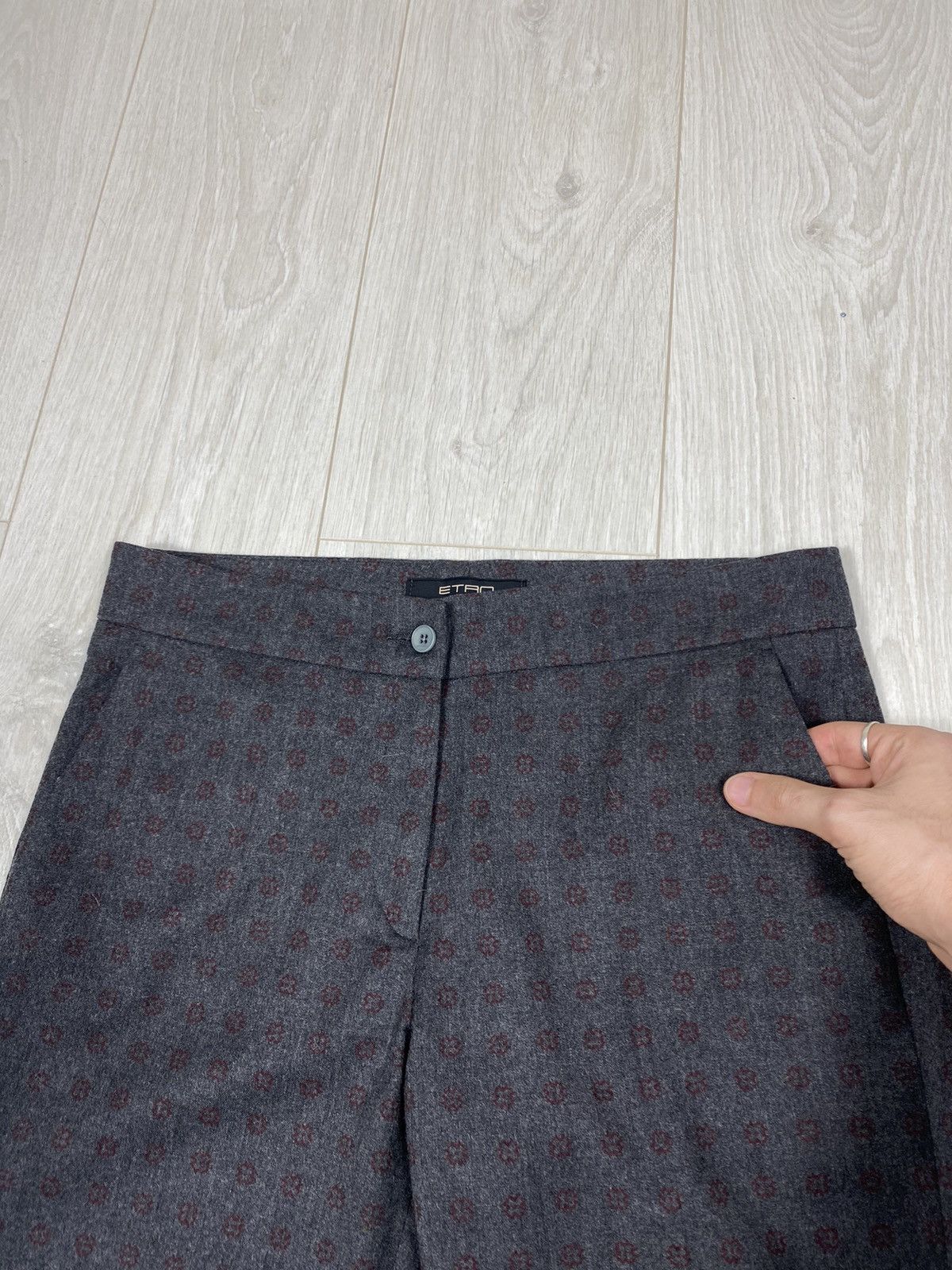 Etro Etro Pants Printed Flowers Size 27" / US 4 / IT 40 - 5 Thumbnail