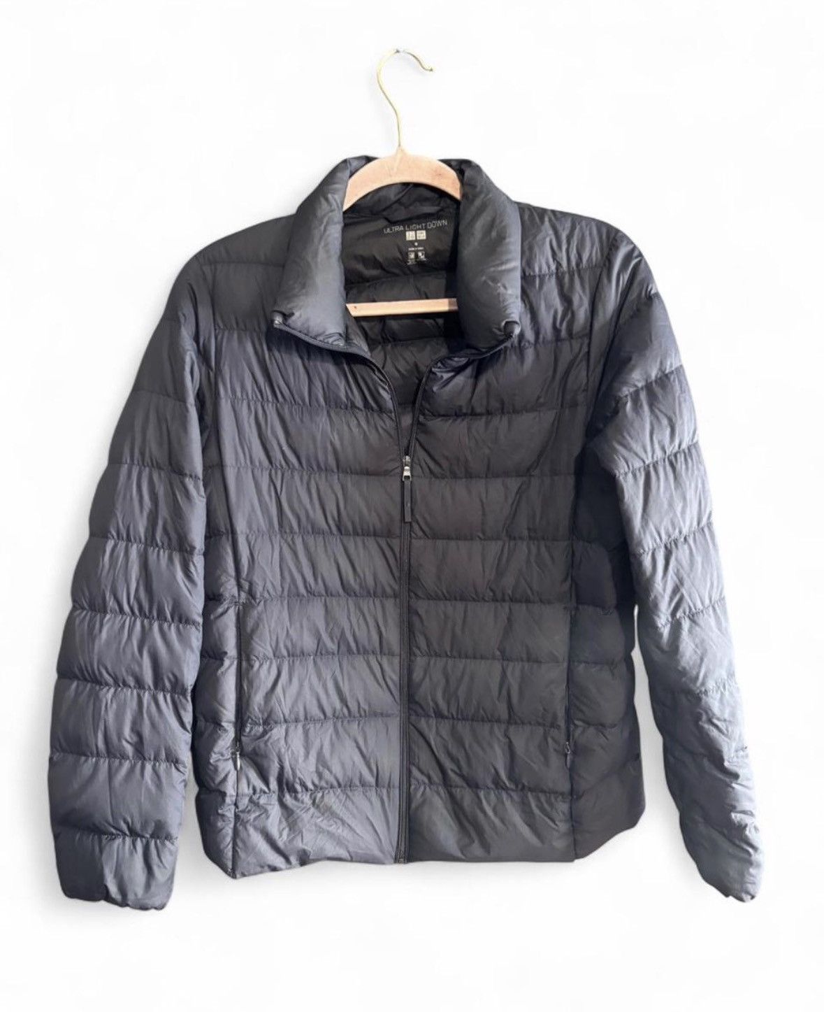 Uniqlo UNI-QLO Ultra Light Down Navy Blue Puffer Jacket Size Size US M / EU 48-50 / 2 - 1 Thumbnail