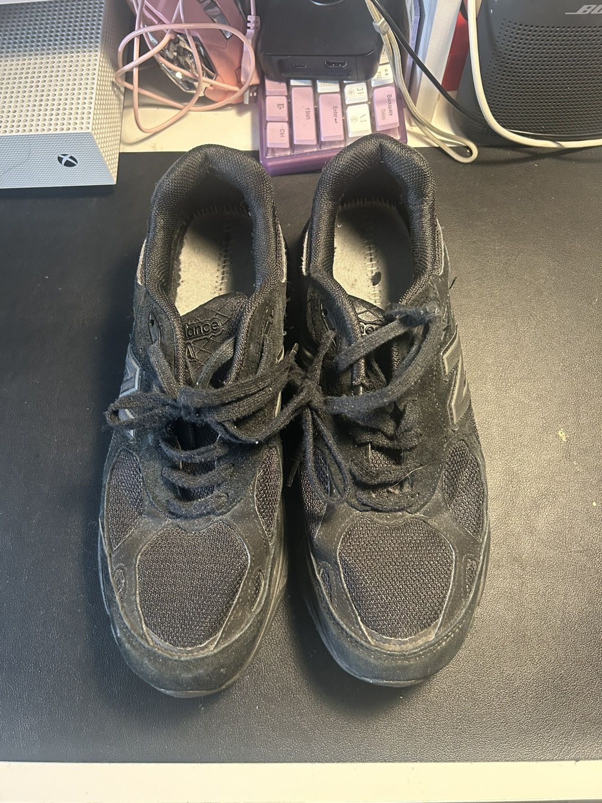 New Balance Black New Balance 990 Size US 10.5 / IT 40.5 - 8 Thumbnail
