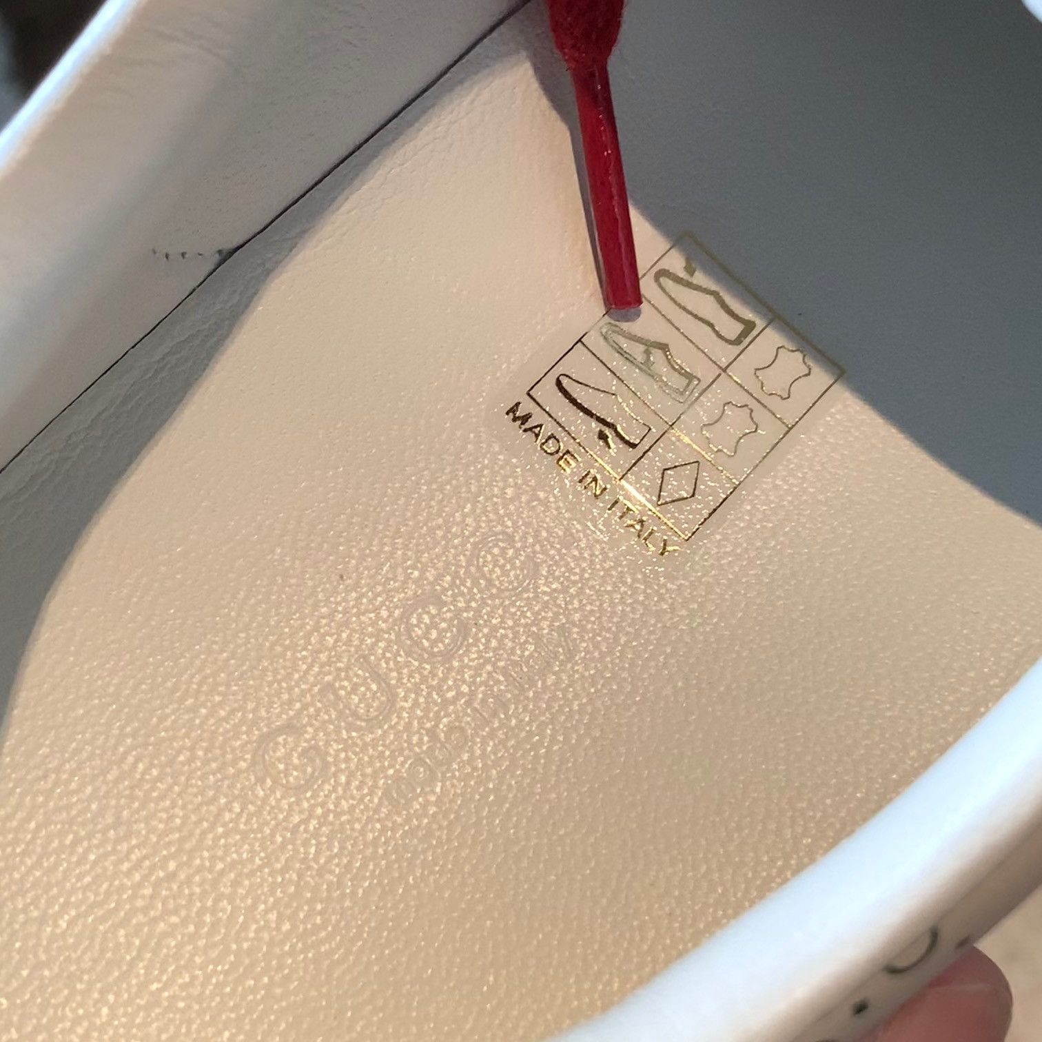 Gucci Gucci Dapper Dan GG Print White Green Web Sneakers Size US 7.5 / IT 37.5 - 11 Thumbnail