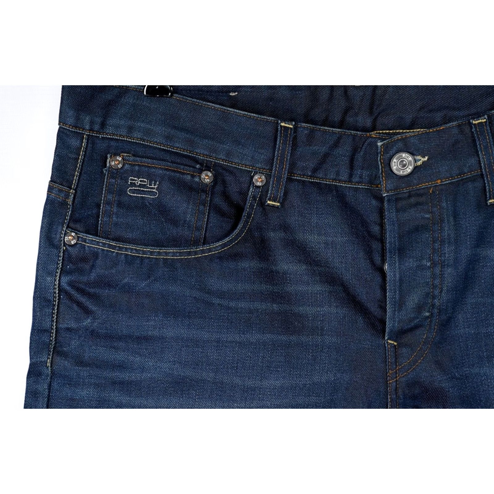 G-Star G-Star Raw 3301 Low Tapered Jeans - Men Blue, Size W36 L32 - 5-Pocket Denim, Regular Fit Size US 36 / EU 52 - 6 Thumbnail