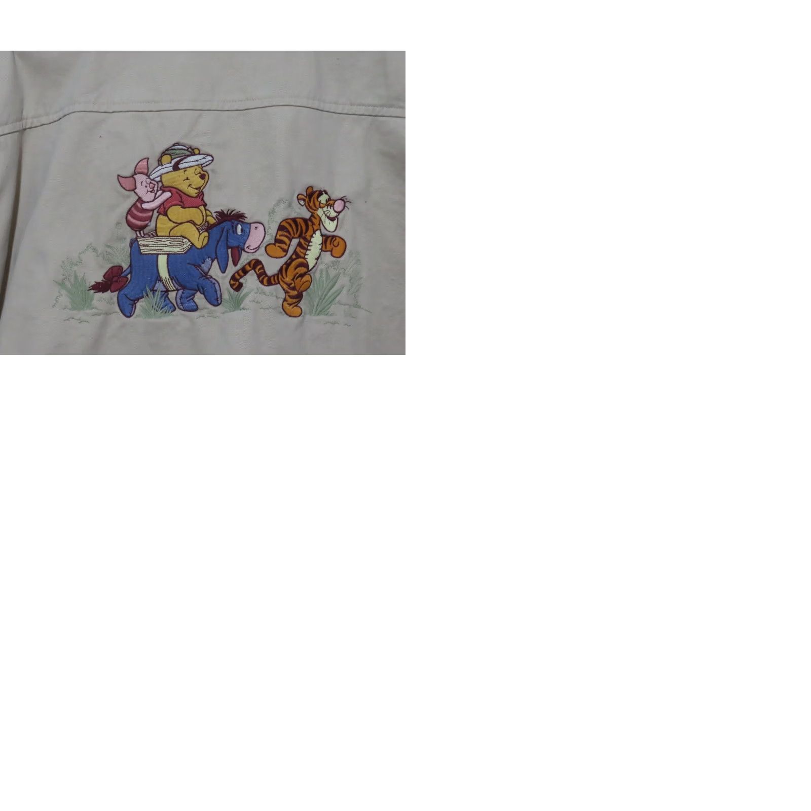 Disney READ Disney Winnie the Pooh Embroidered Button Up Shirt Ivory Women's XL Size XL / US 12-14 / IT 48-50 - 9 Thumbnail