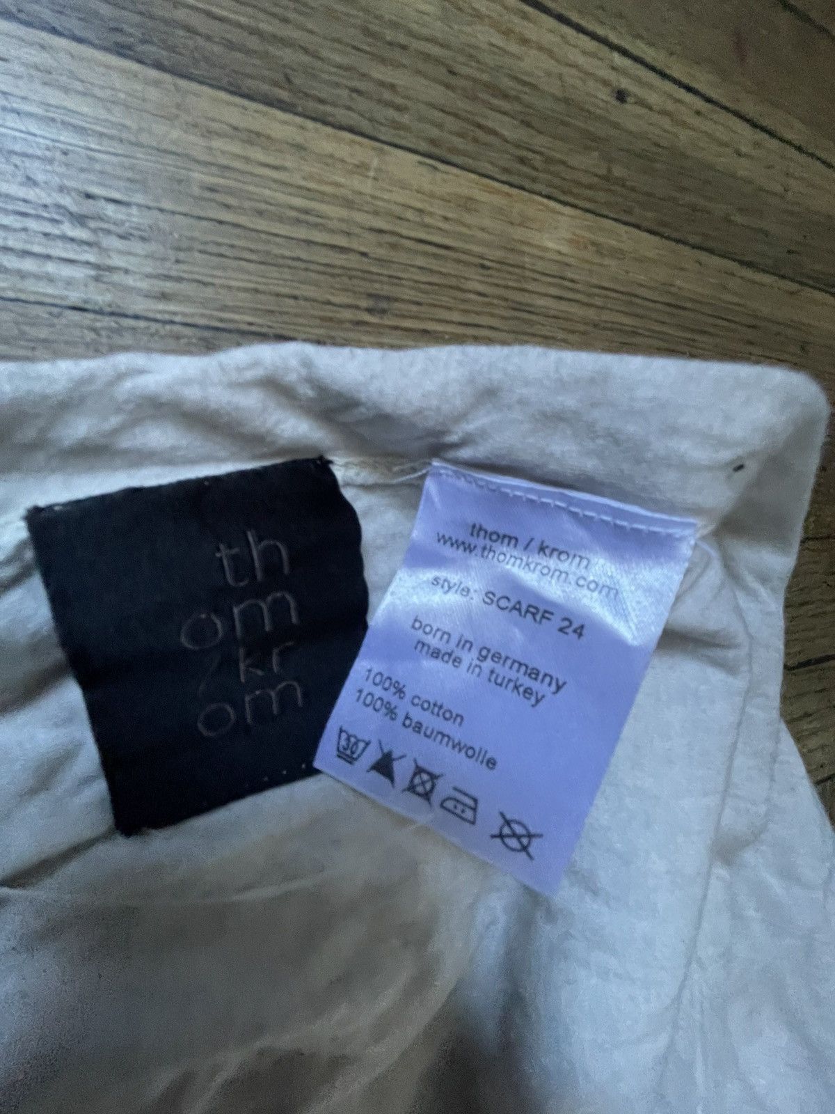 Thom Krom Thom krom scarf Size ONE SIZE - 3 Thumbnail