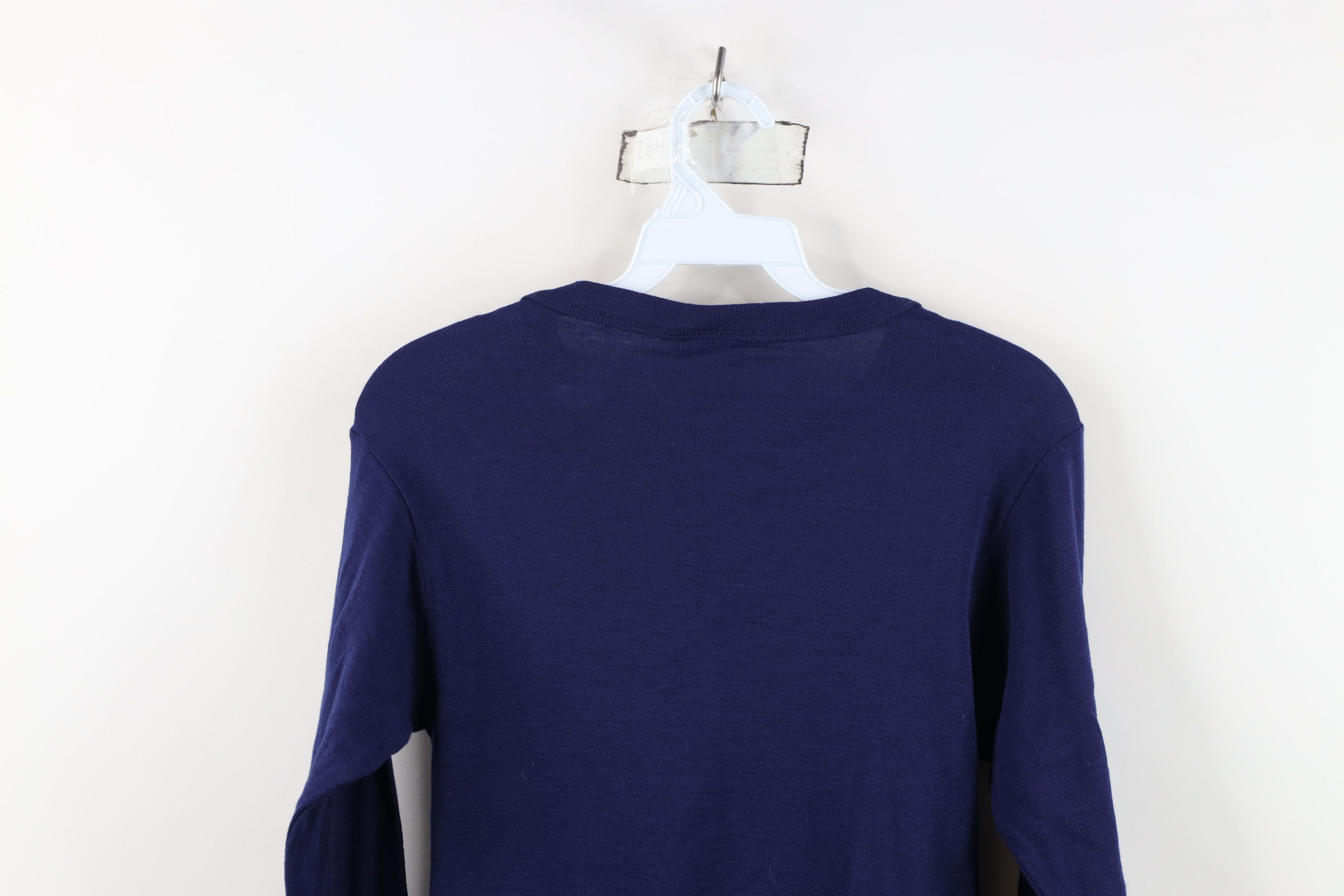 Vintage Vintage 90s Streetwear Ribbed Knit Long Sleeve T-Shirt USA Size US M / EU 48-50 / 2 - 10 Thumbnail