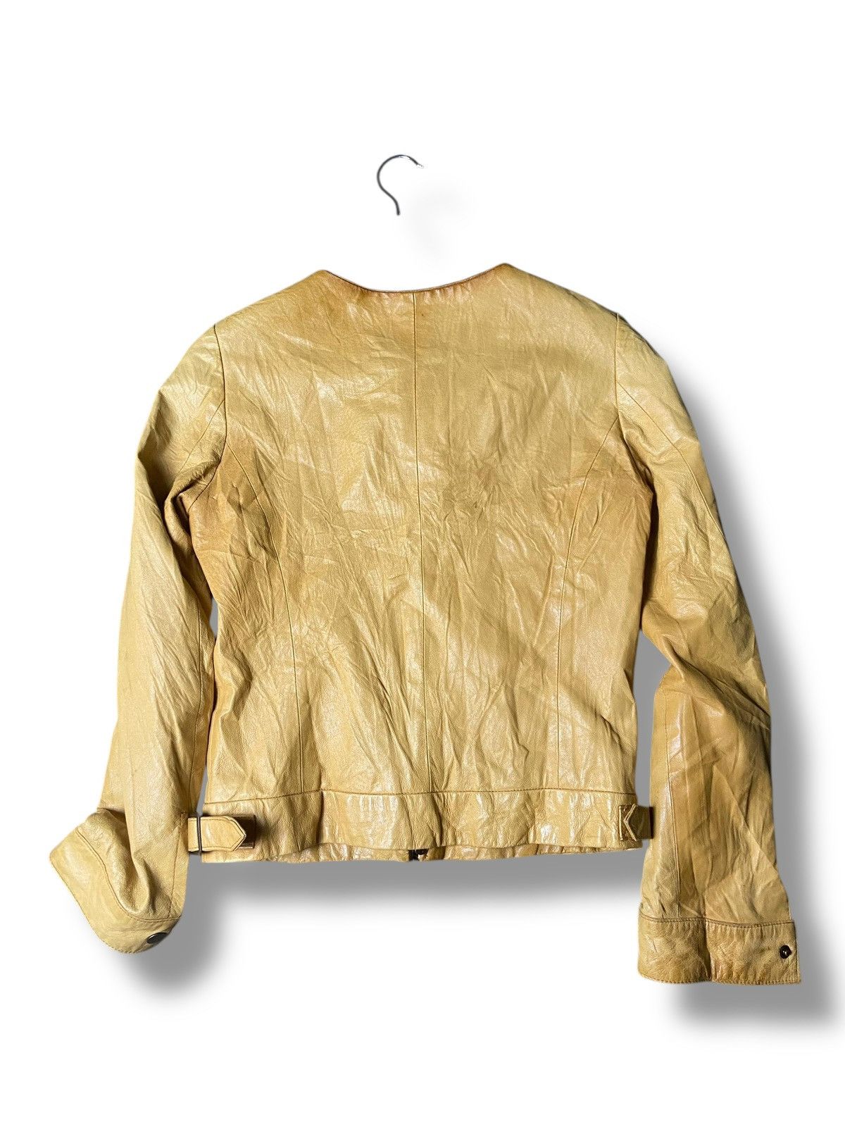 Ciaopanic Ciaopanic Crop Leather Jacket (159) Size US XXS / EU 40 - 4 Thumbnail