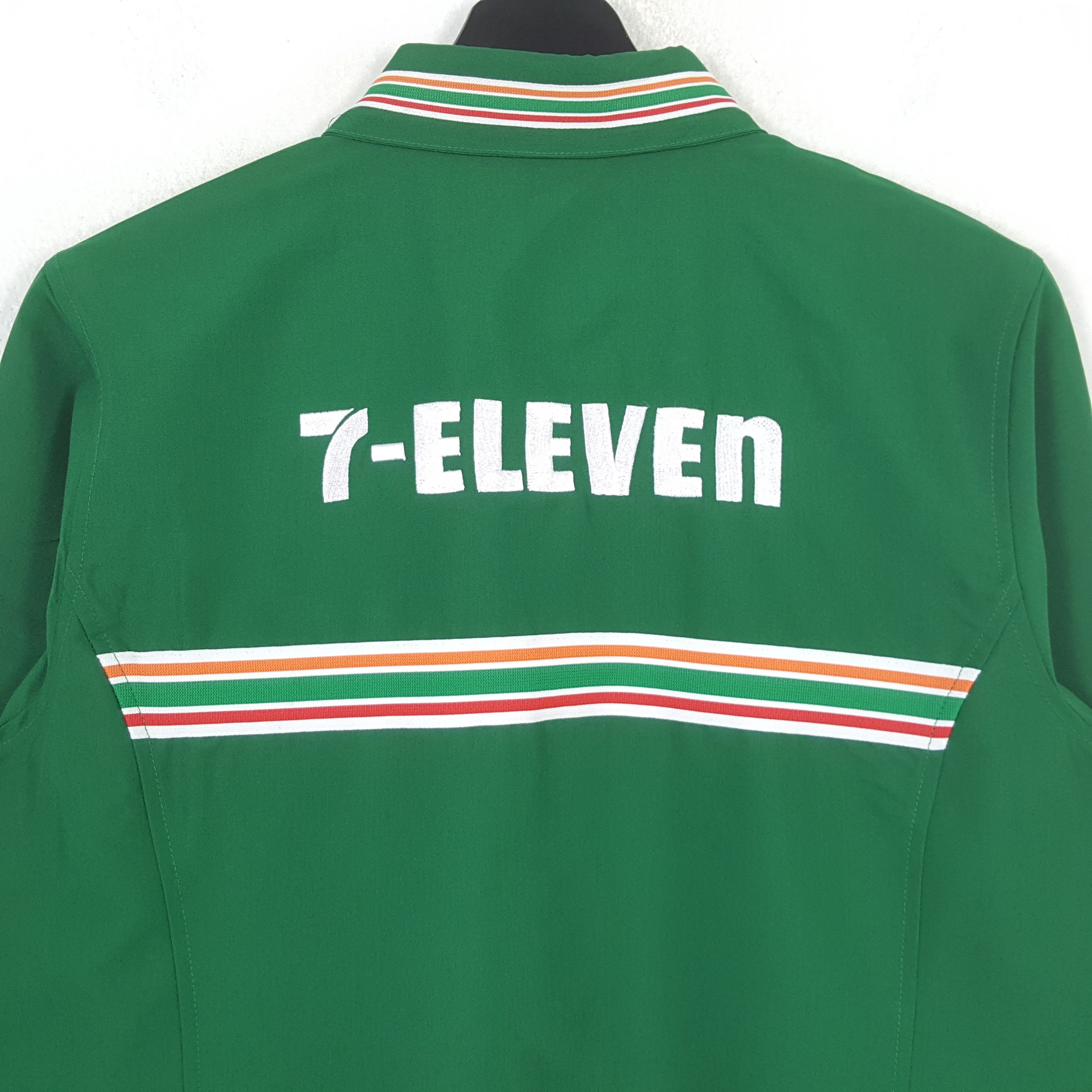 Japanese Brand × Vintage 7-ELEVEN Japanese Workwear Uniform Jacket C276N73 Size US S / EU 44-46 / 1 - 4 Thumbnail