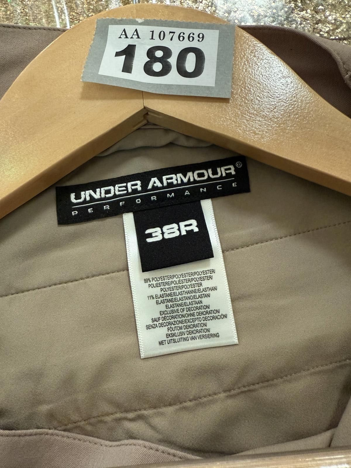 Under Armour Under Armour Men's Khaki Performance Shorts Size 38R Size US 36 / EU 52 - 2 Thumbnail