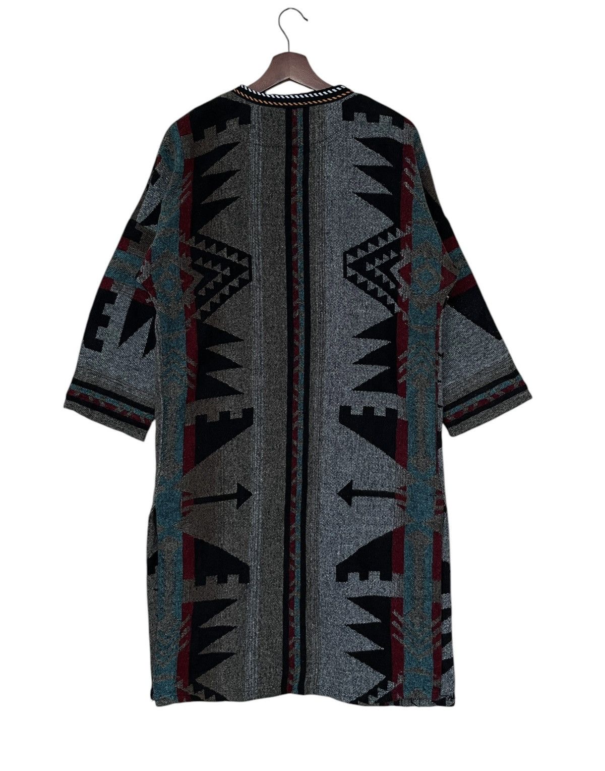 Japanese Brand × Vintage Vintage Japanese Brand Fashion Navajo Kimono 1990s Size US M / EU 48-50 / 2 - 2 Thumbnail