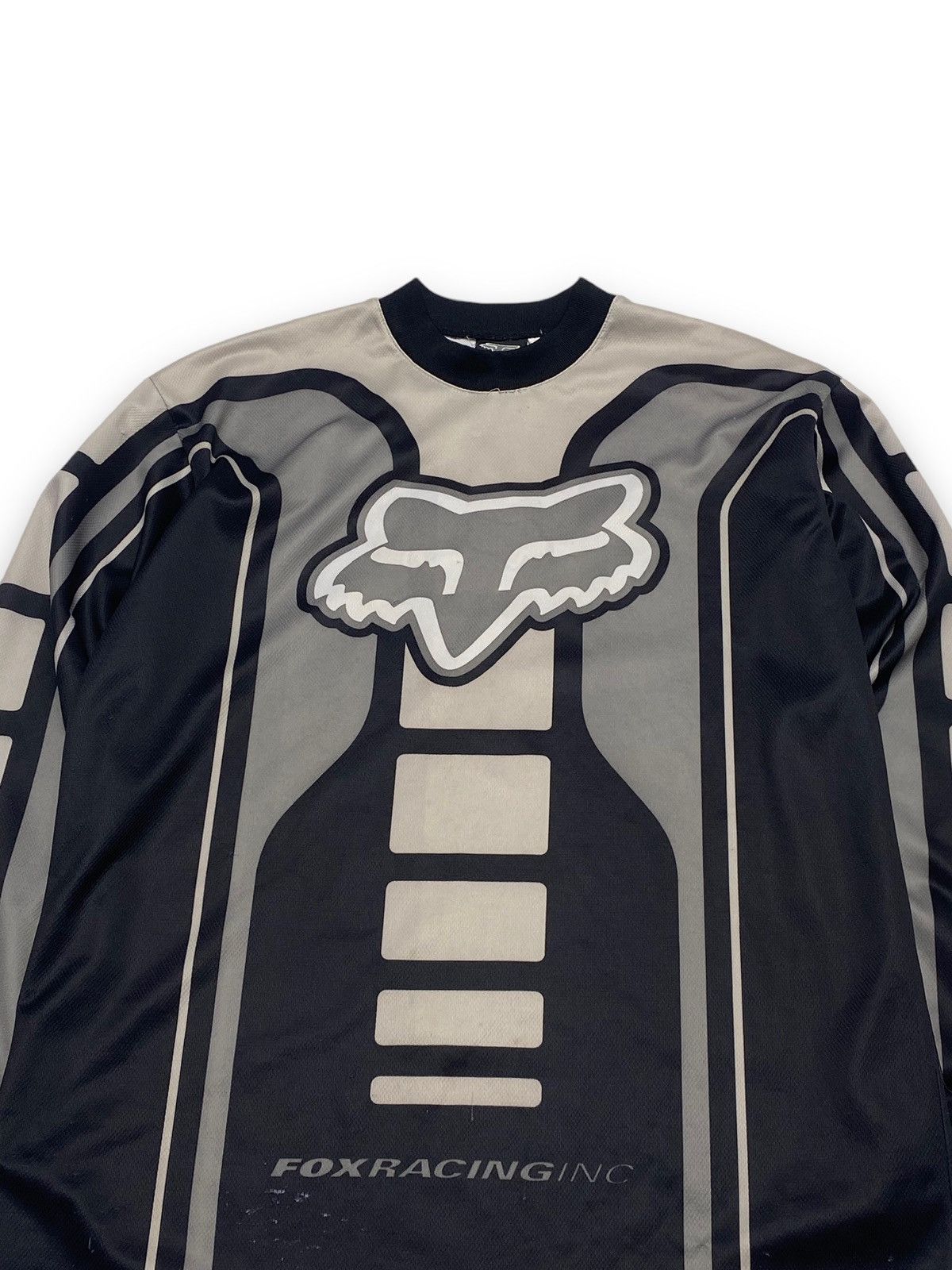 Fox Racing Vintage FOX RACING Bike Polyester Lightweight Longsleeve Y2K Size US M / EU 48-50 / 2 - 2 Thumbnail