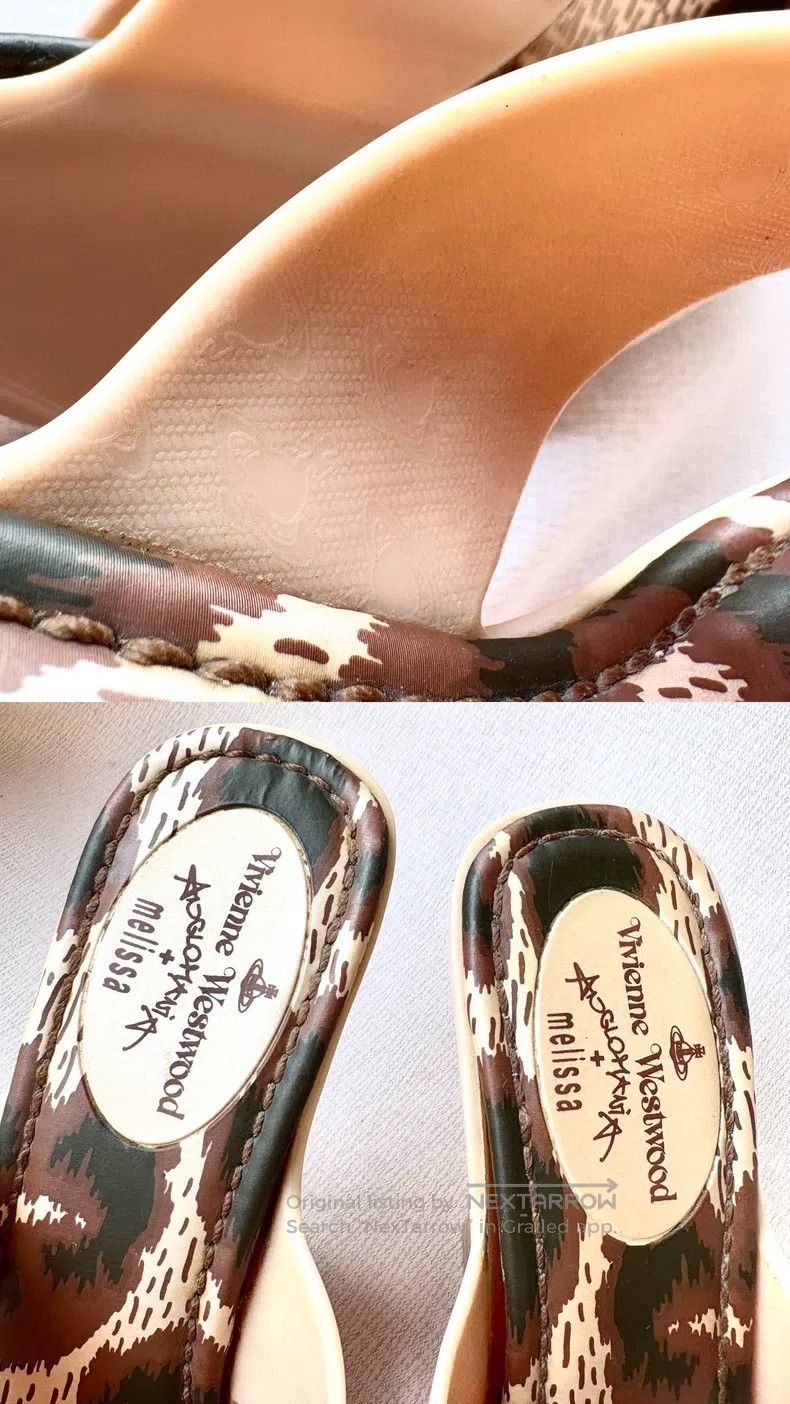 Vivienne Westwood Vivienne Westwood Beige asymmetric wedge high-heeled sanda Size US 4.5 / IT 34.5 - 9 Thumbnail