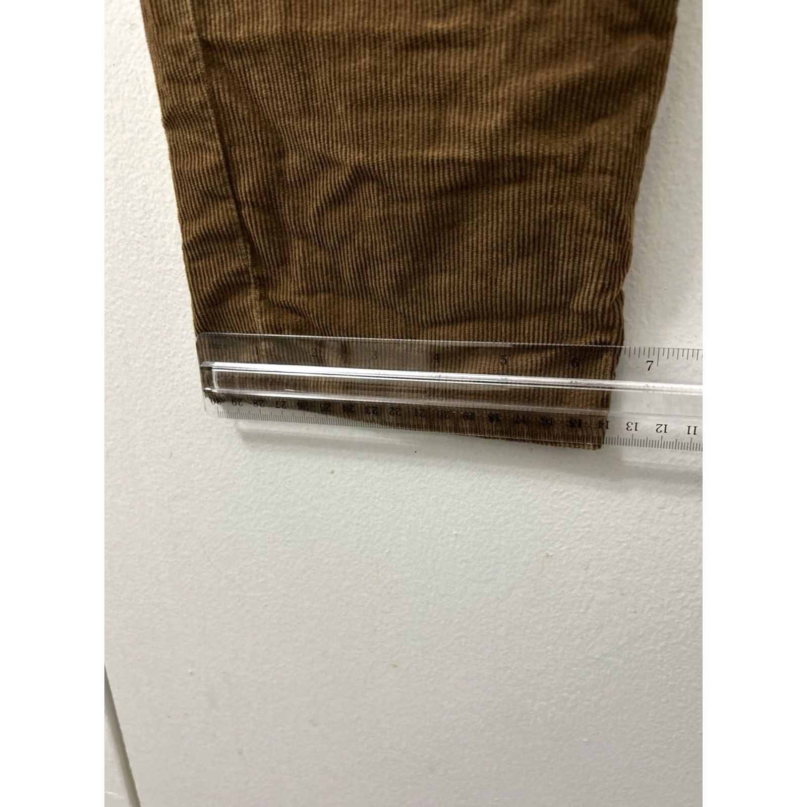 J.Crew J.CREW Flex Corduroy Pants Mens 32x32 Brown Slim Fit 5-Pocket Trousers Size US 32 / EU 48 - 5 Thumbnail