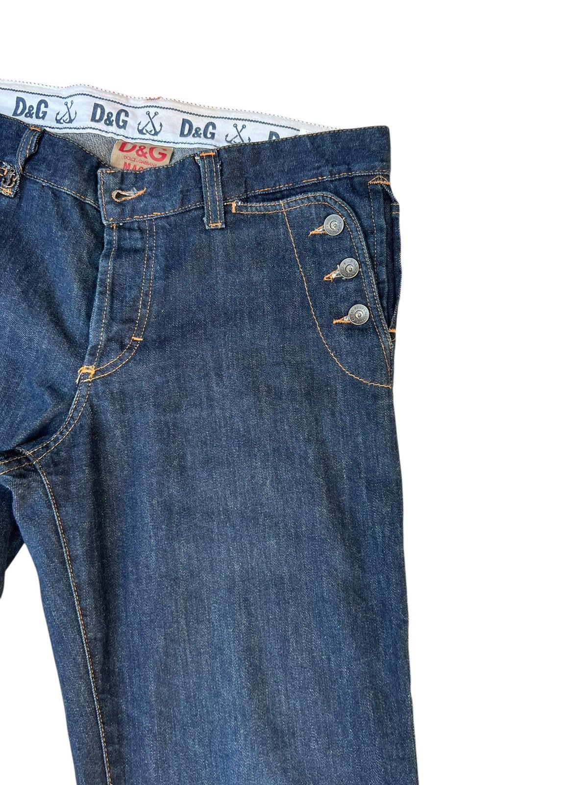 Vintage Vintage Dolce & Gabbana Magic Sailing Denim Jeans Size US 34 / EU 50 - 12 Thumbnail